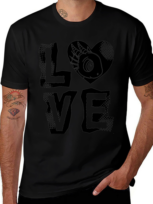 LOVE Axolotl T-Shirt - Black