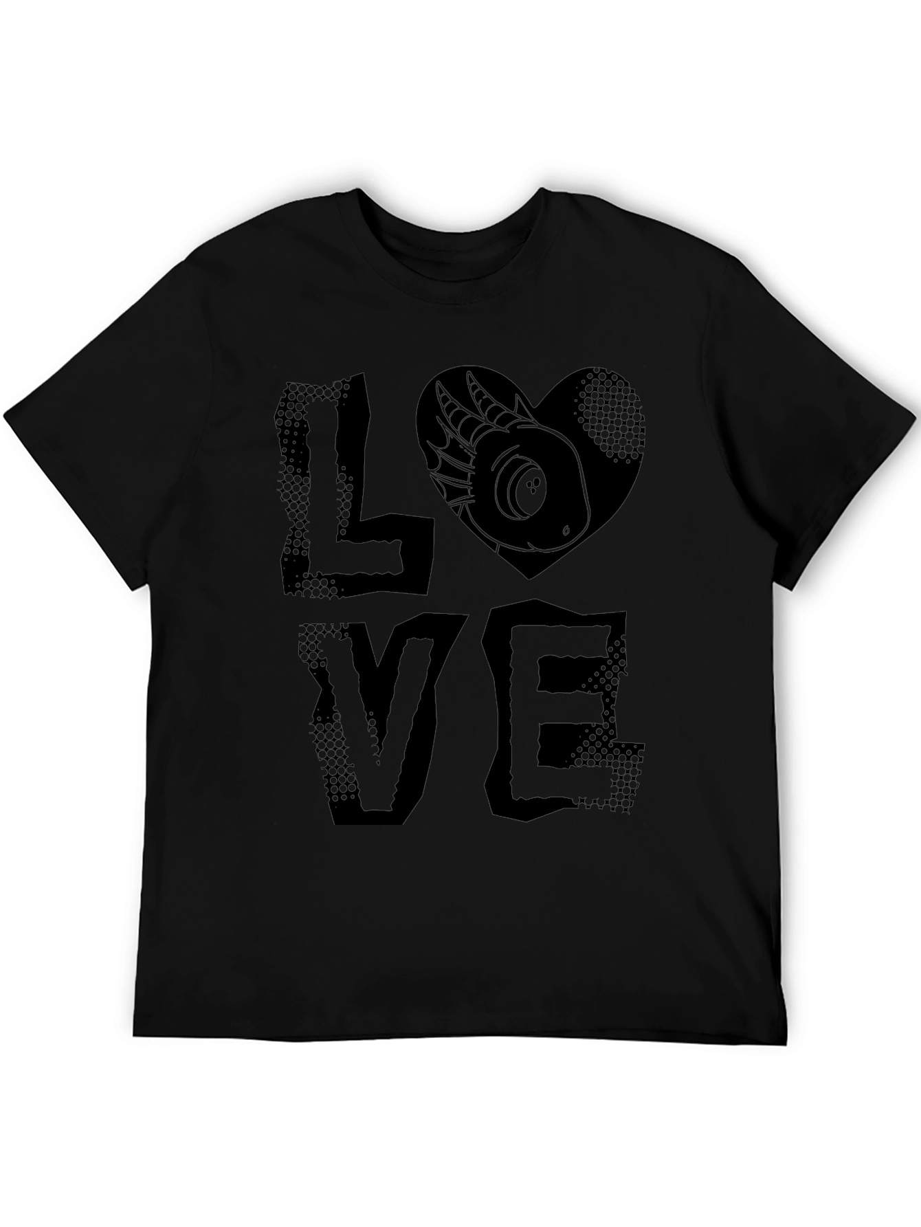 LOVE Axolotl T-Shirt - Black