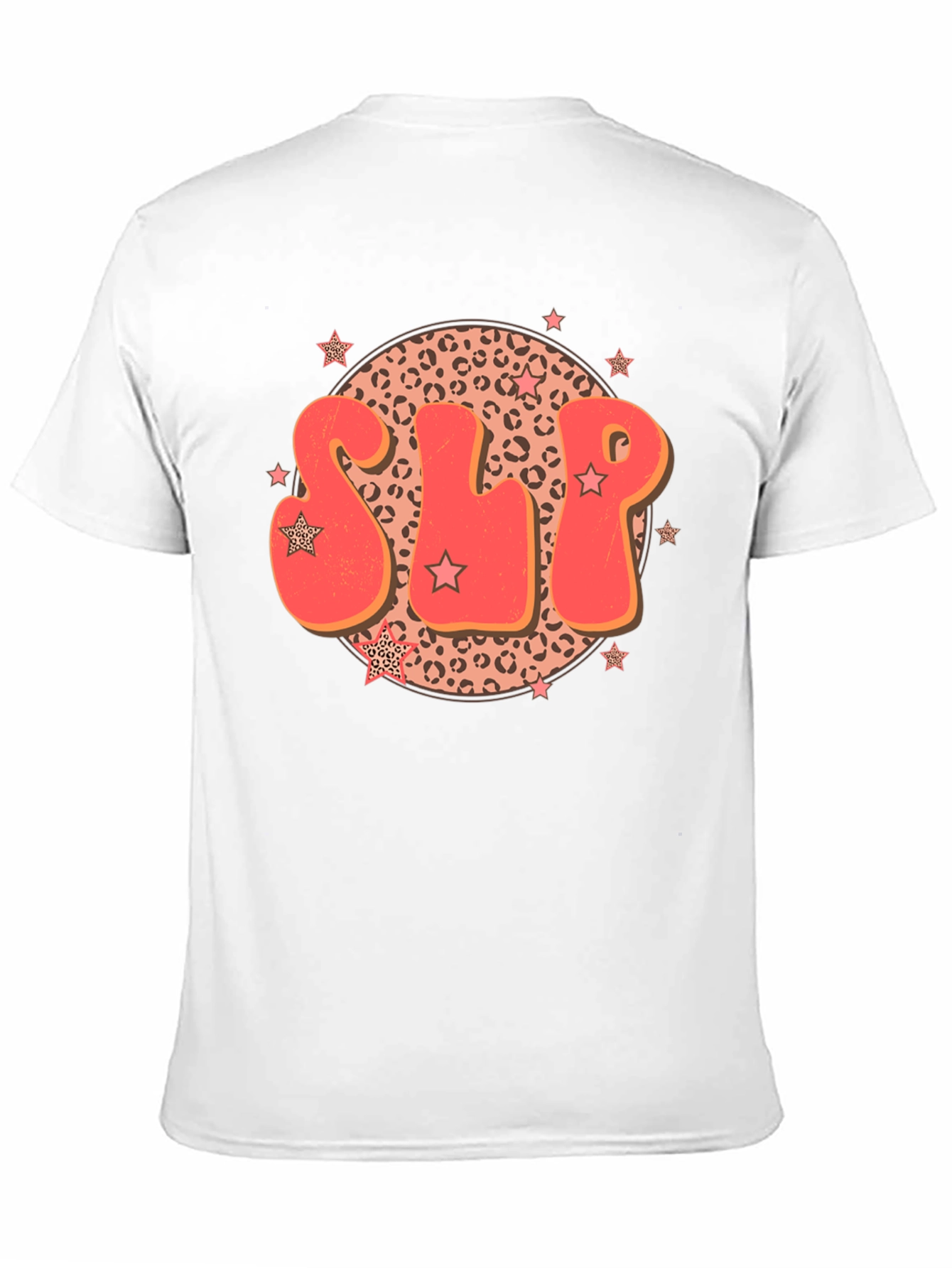 SLP Leopard Print Star T-Shirt