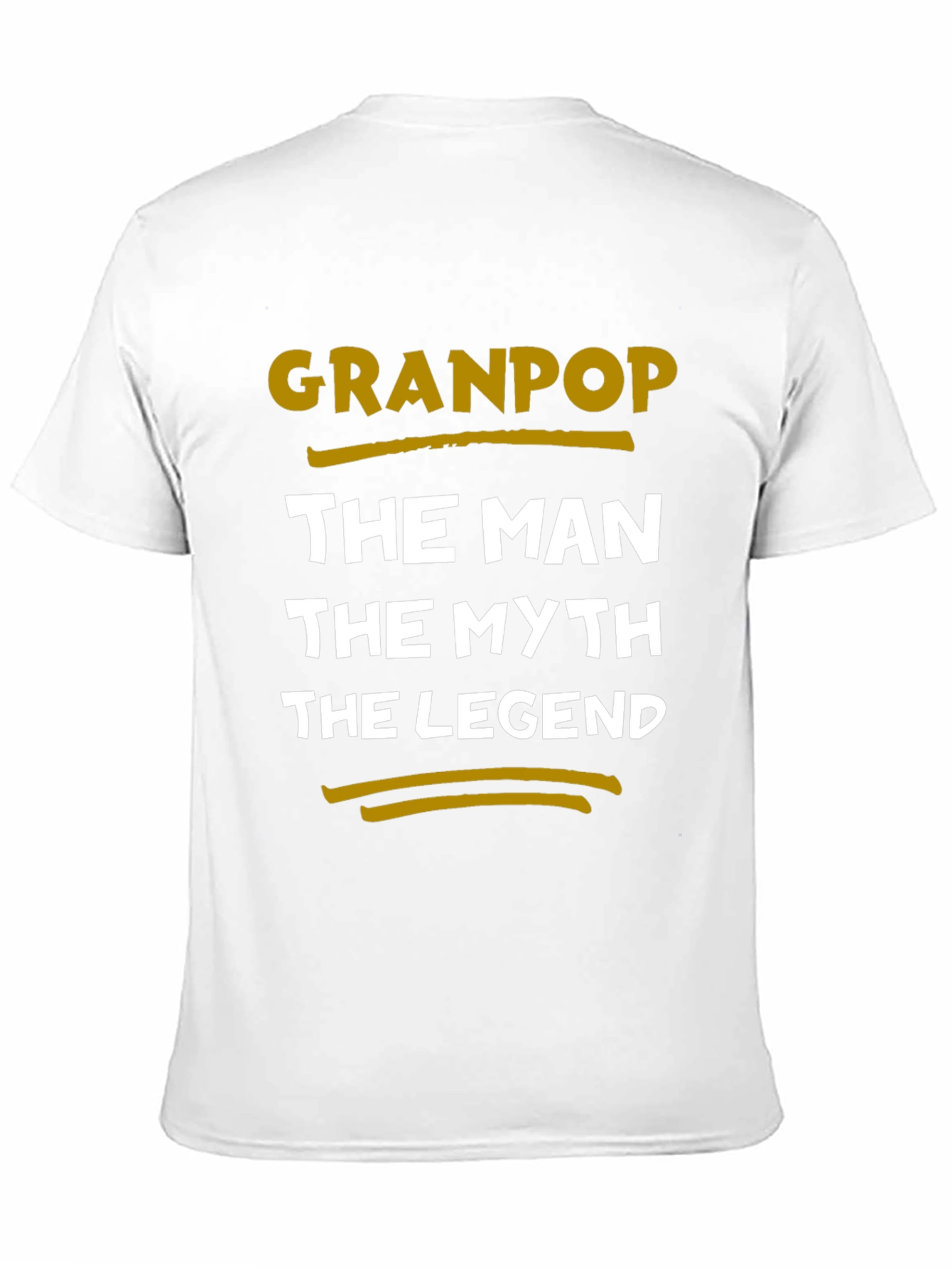 Granpop T-Shirt - The Man The Myth The Legend