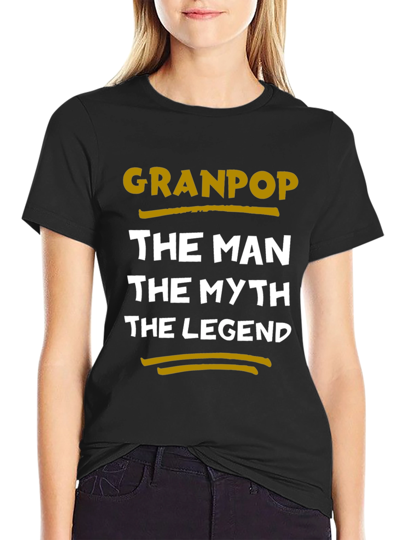 Granpop T-Shirt - The Man The Myth The Legend