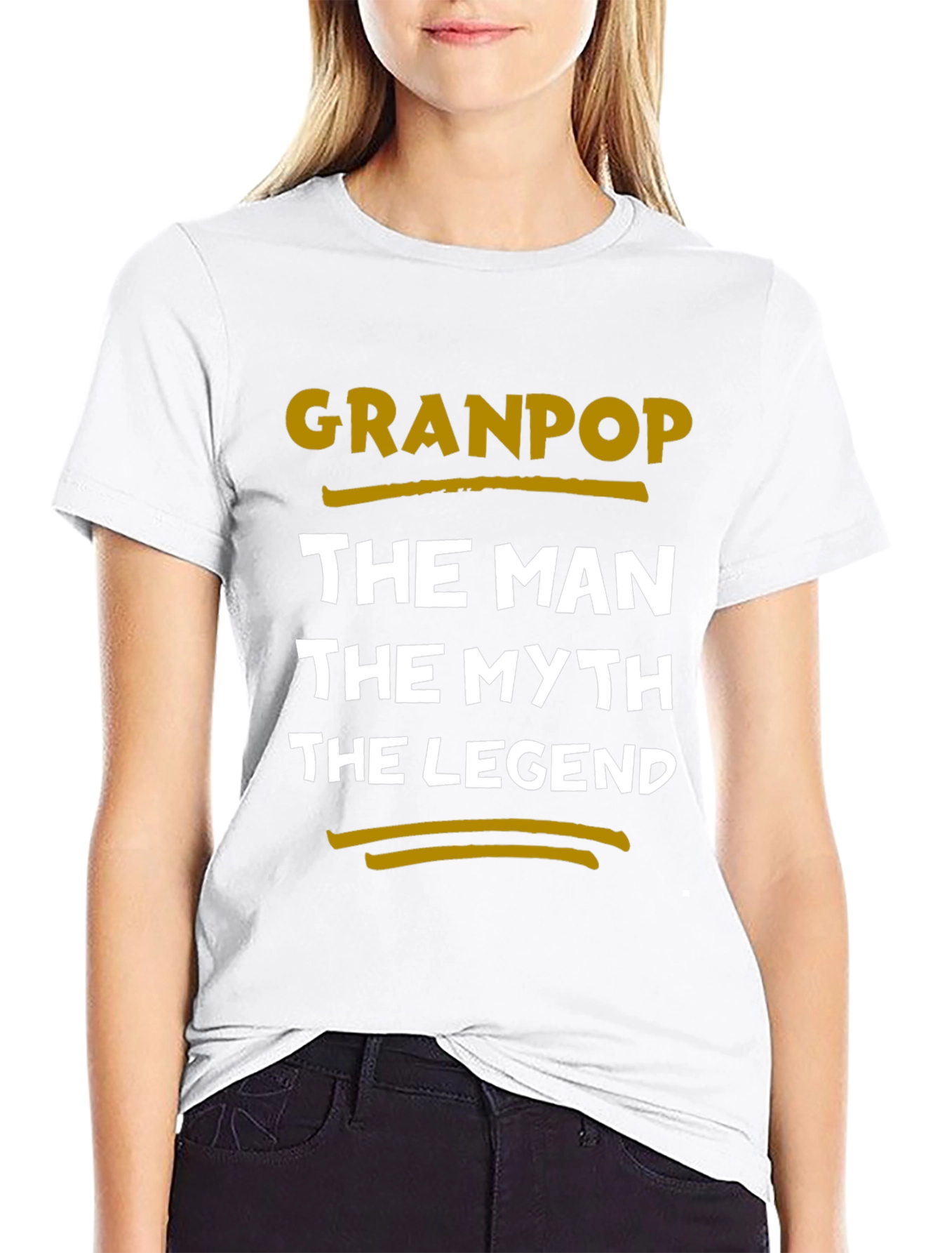 Granpop T-Shirt - The Man The Myth The Legend
