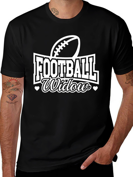 Football Widow T-Shirt - Game Day Apparel