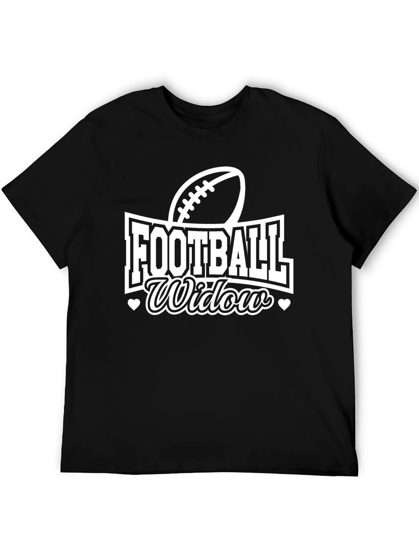Football Widow T-Shirt - Game Day Apparel