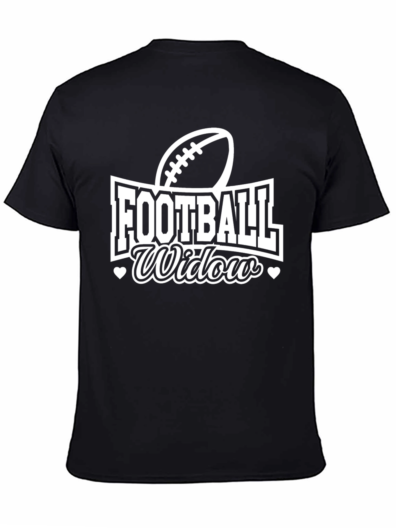 Football Widow T-Shirt - Game Day Apparel