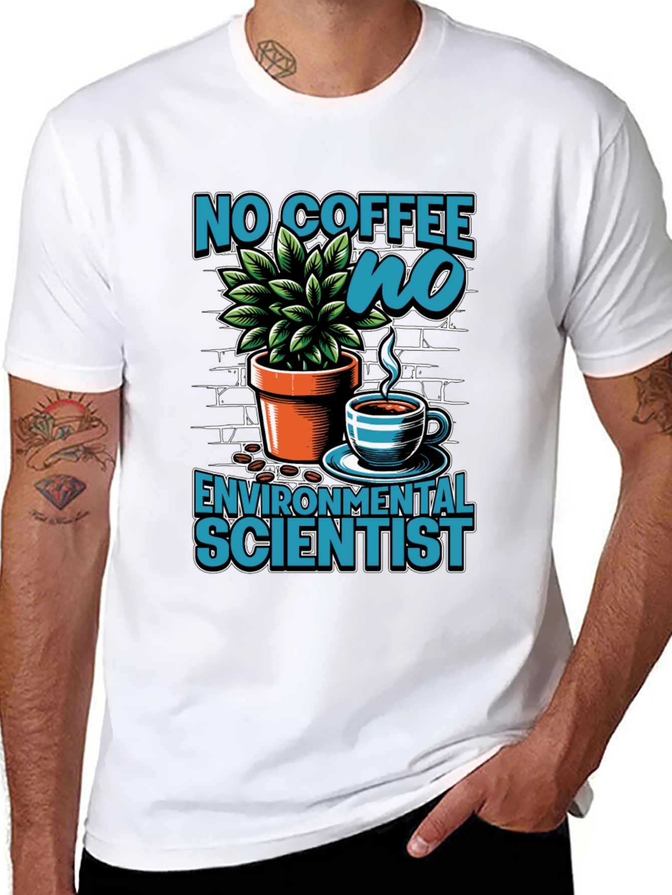 No Coffee No Environmental Scientist T-Shirt