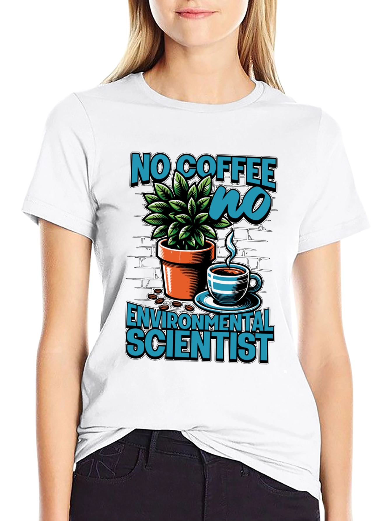 No Coffee No Environmental Scientist T-Shirt