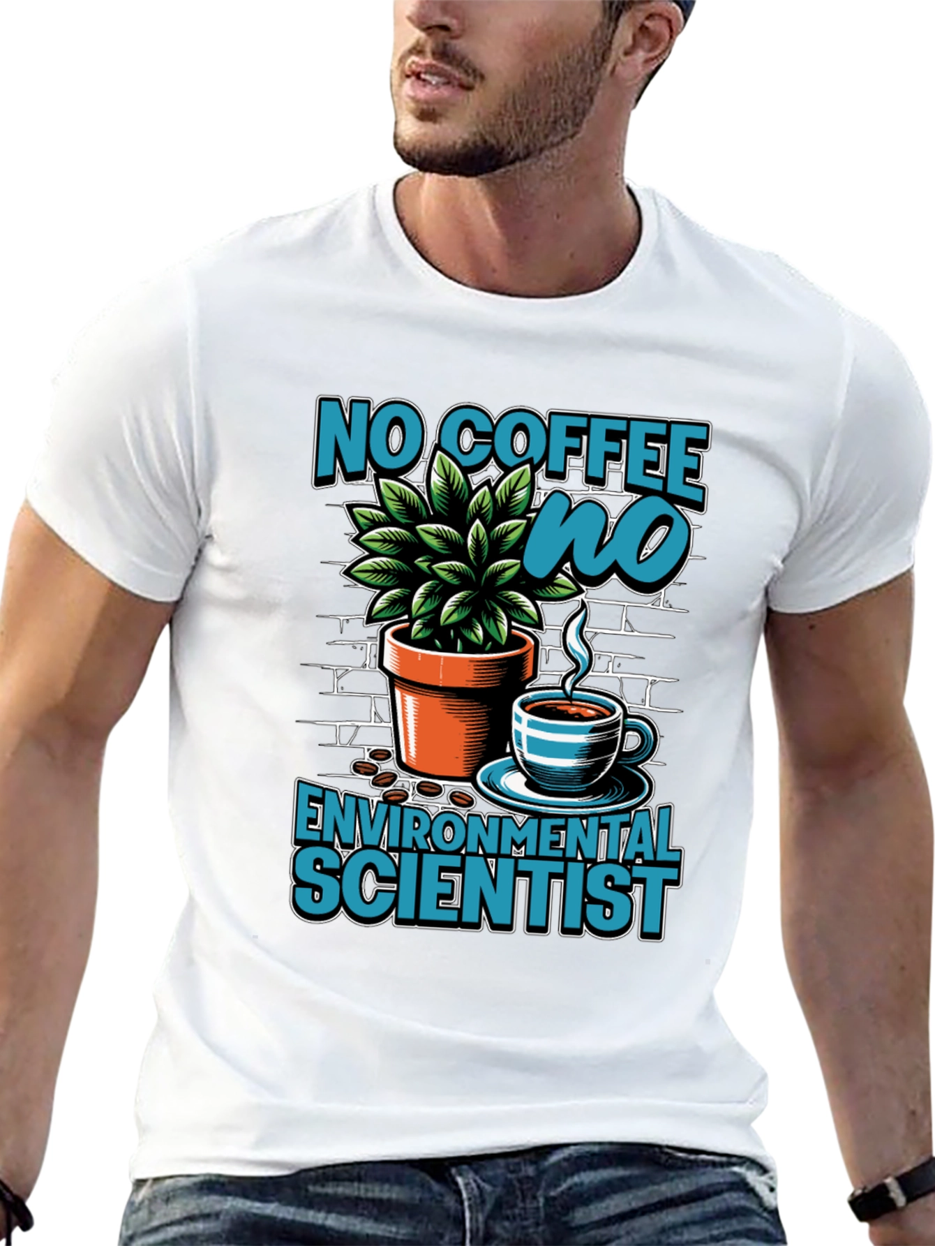 No Coffee No Environmental Scientist T-Shirt