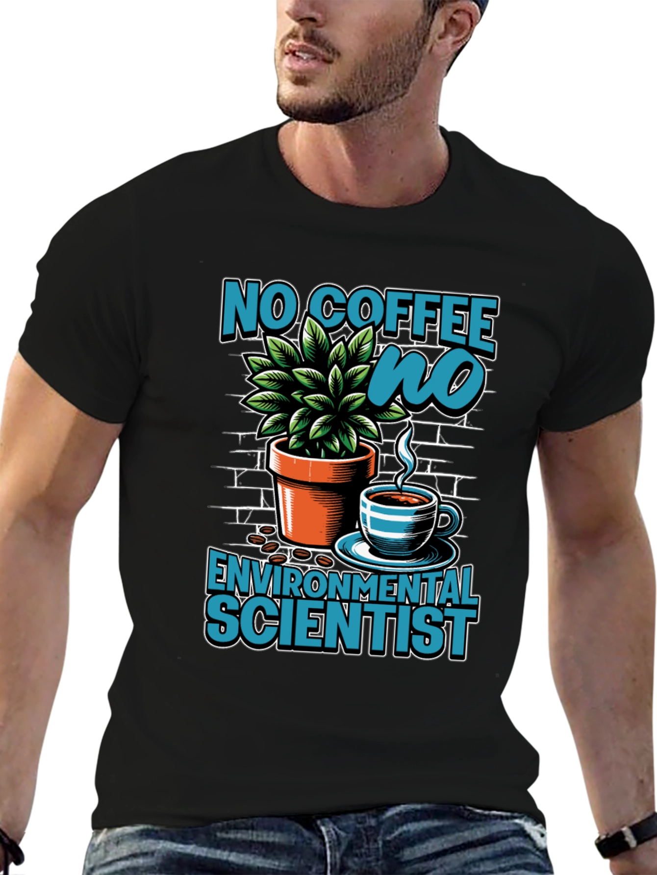 No Coffee No Environmental Scientist T-Shirt