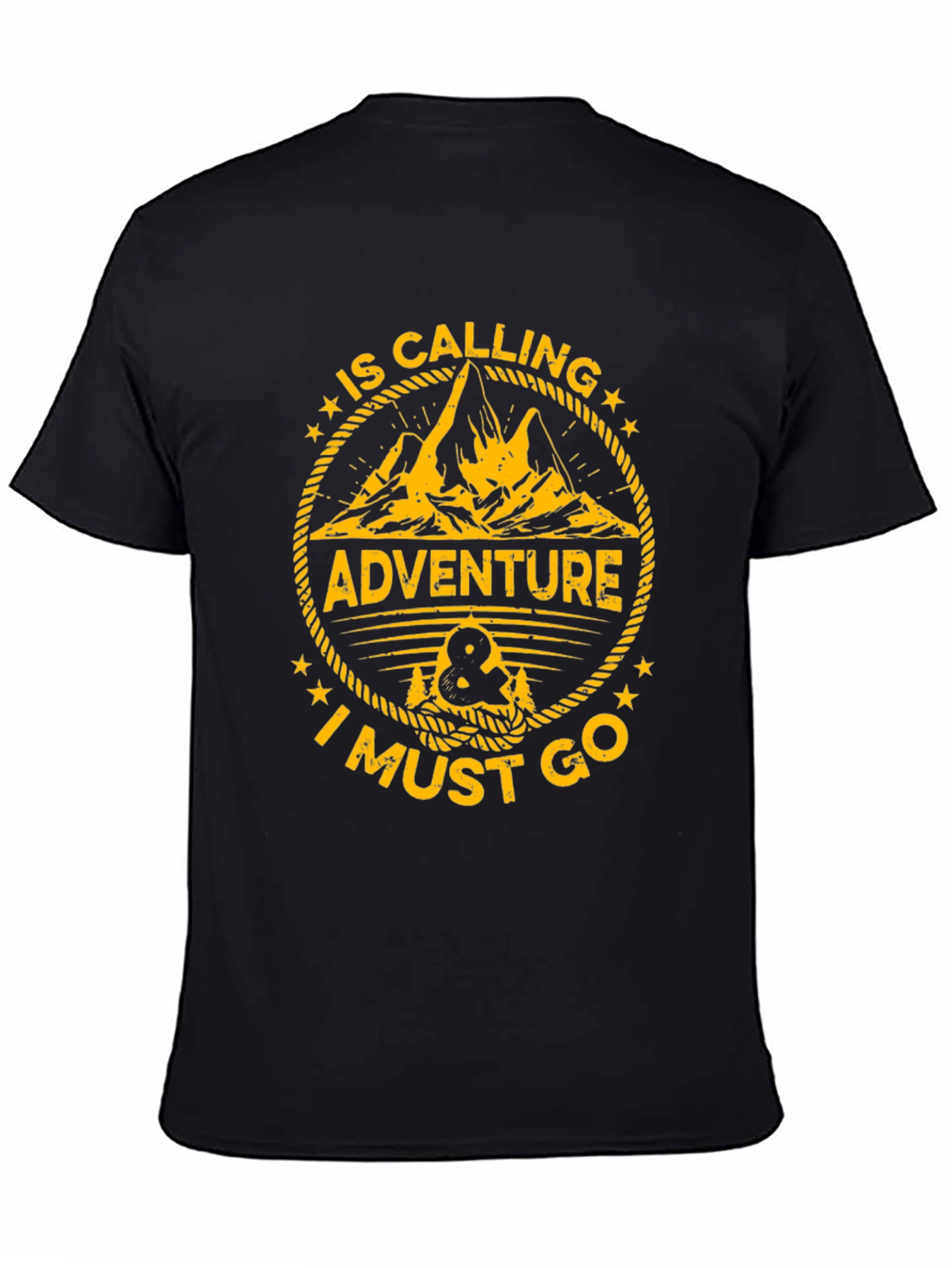 Adventure Calling T-Shirt - Black