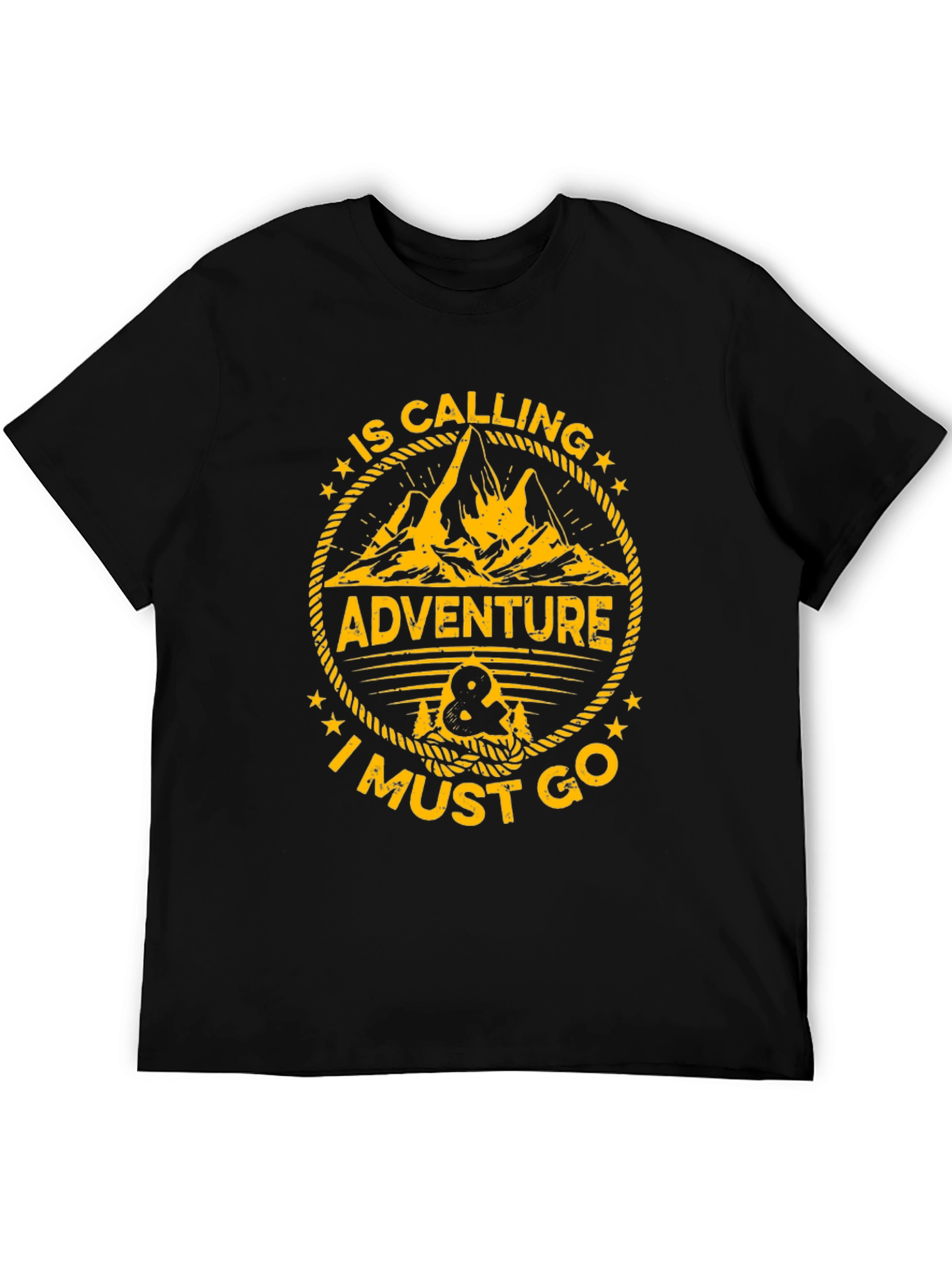 Adventure Calling T-Shirt - Black