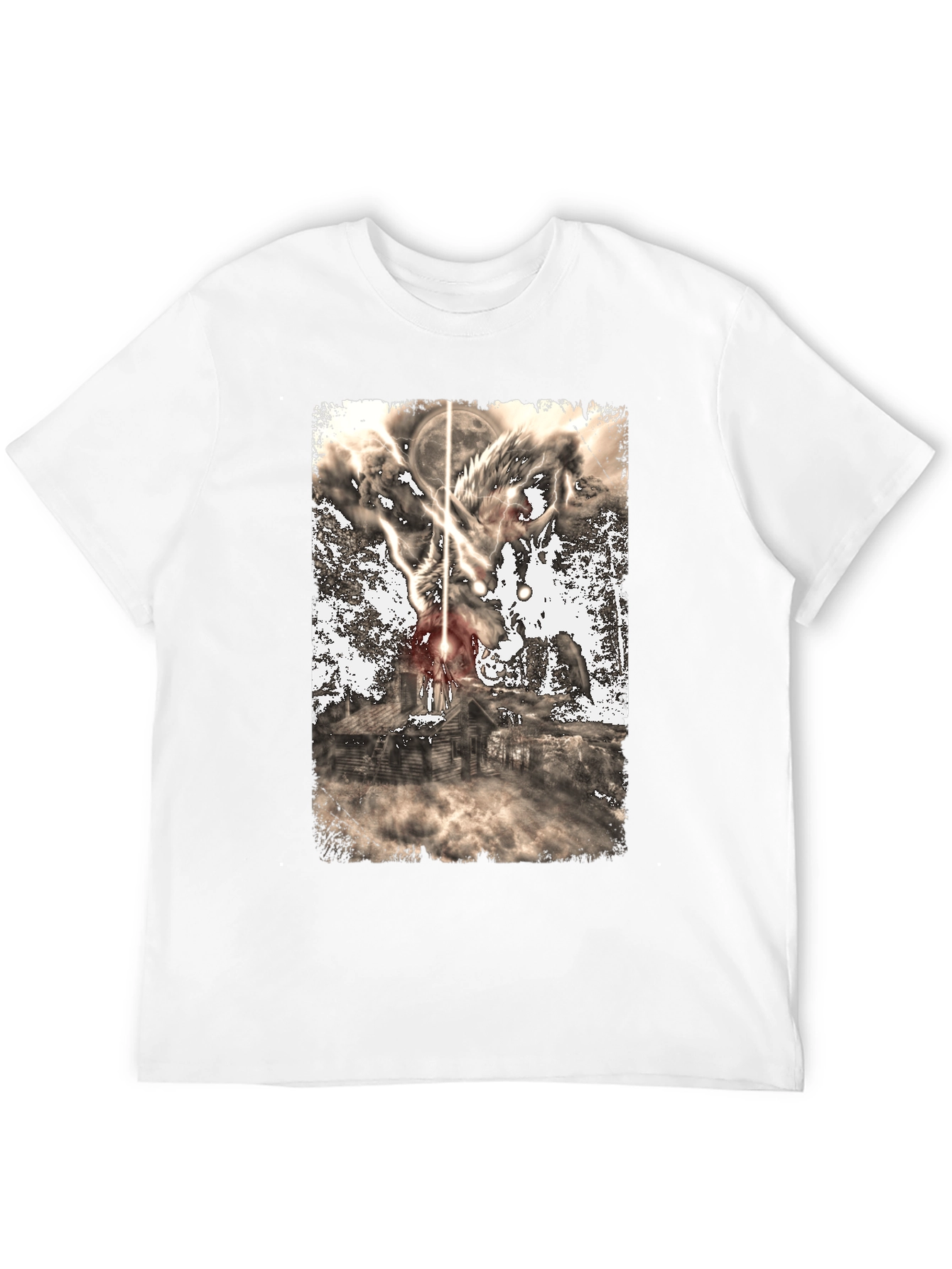 Wolf Moon Cabin Graphic Tee