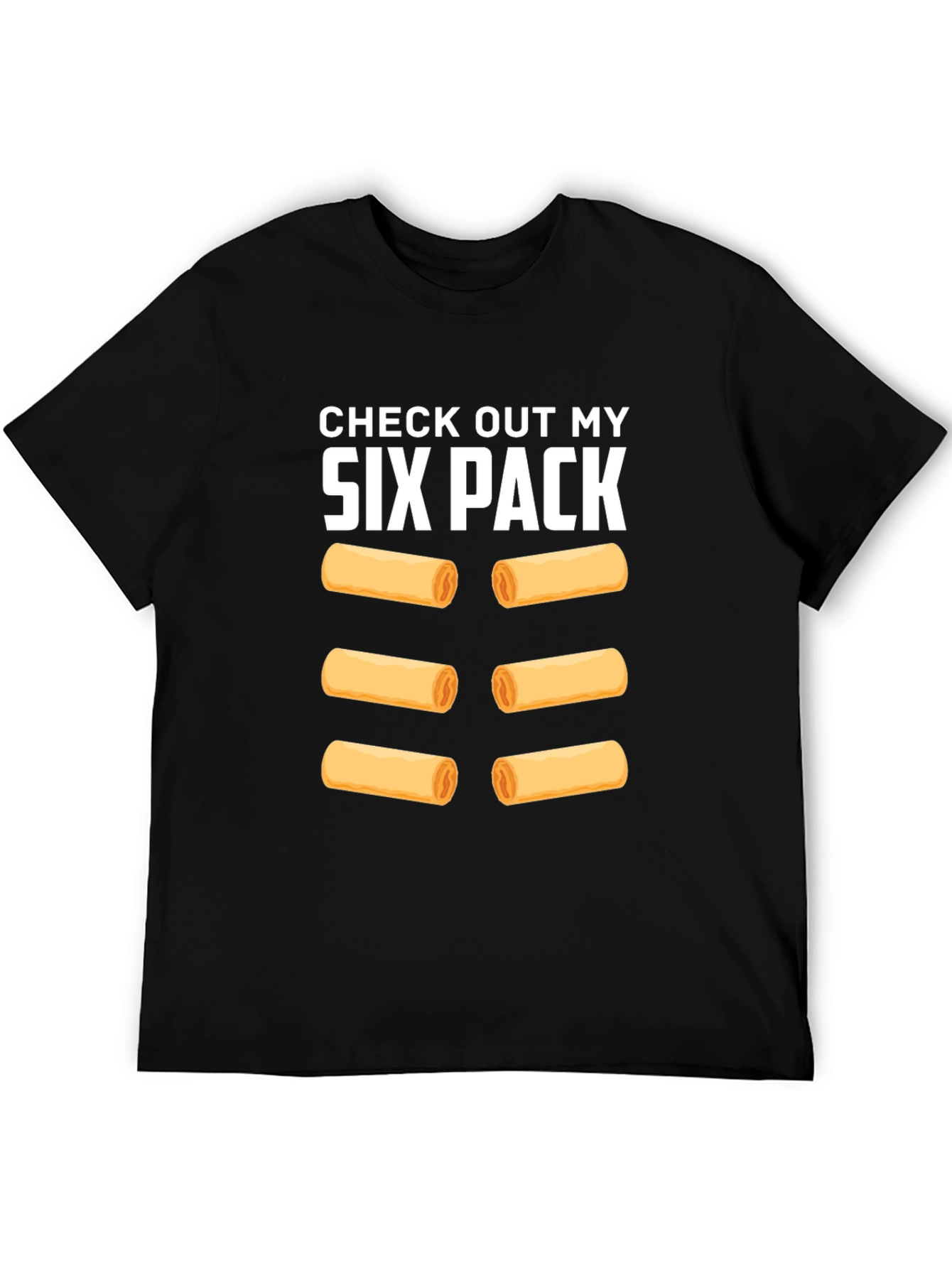Funny Six Pack Spring Roll T-Shirt