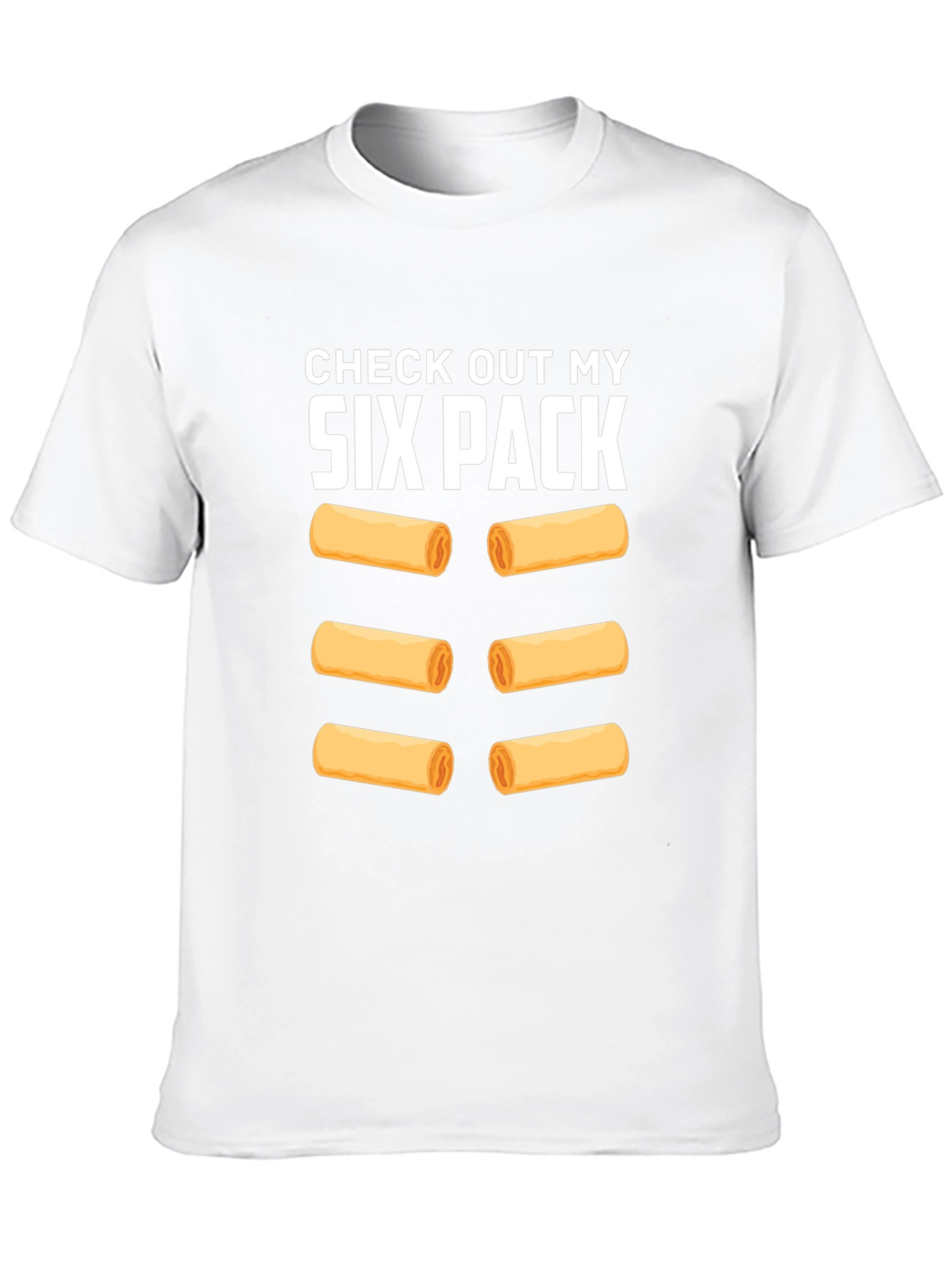 Funny Six Pack Spring Roll T-Shirt
