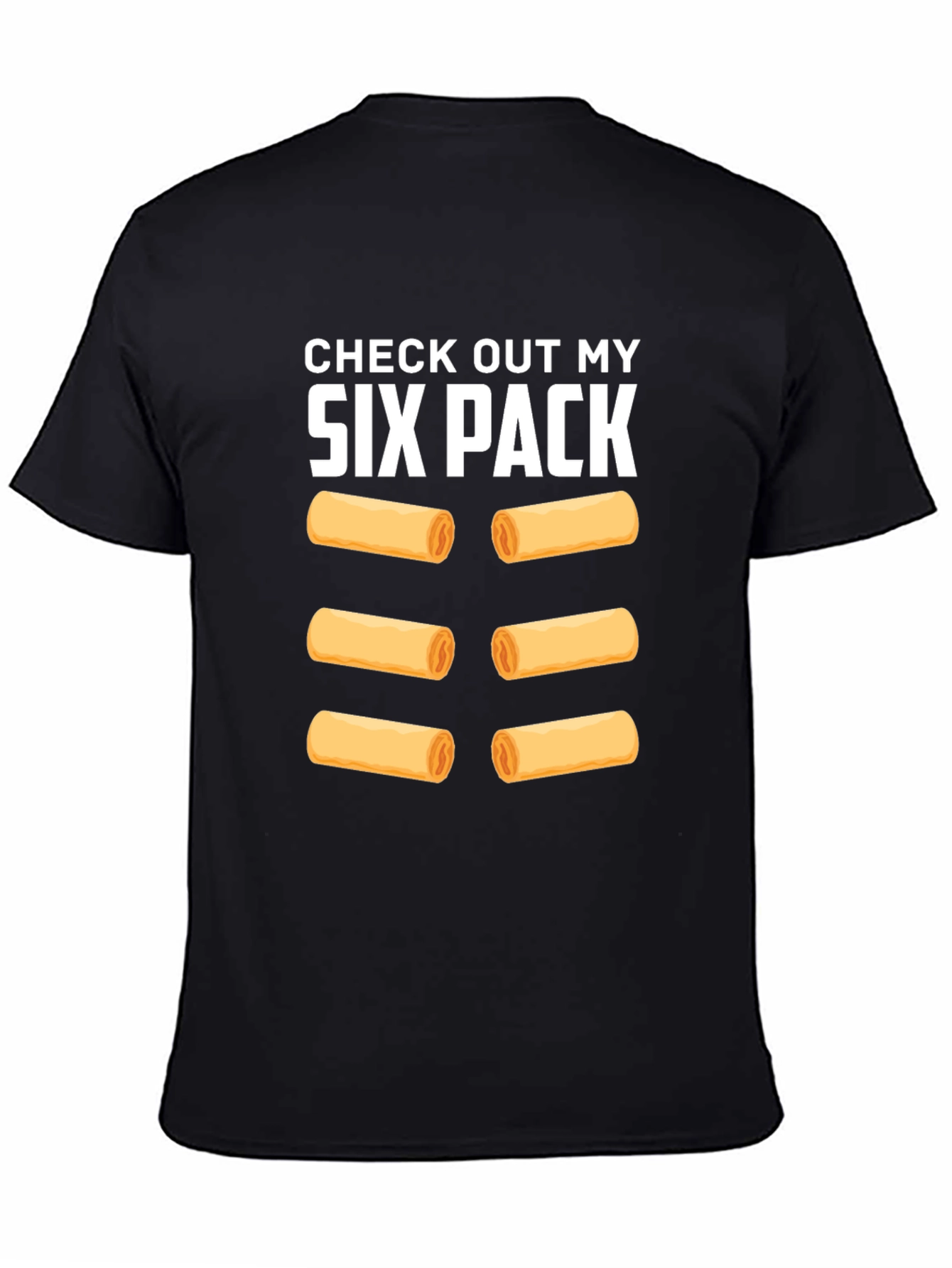 Funny Six Pack Spring Roll T-Shirt