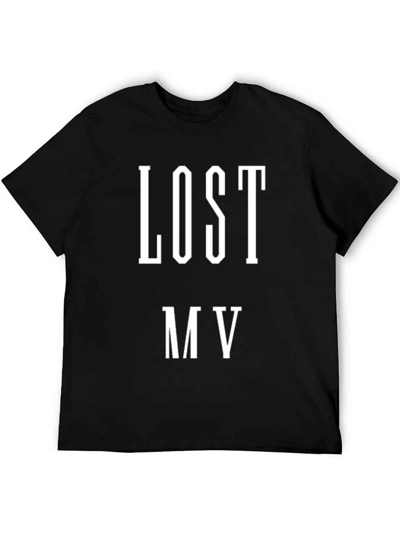 Lost MV Black Graphic Tee - Trendy Casual Wear