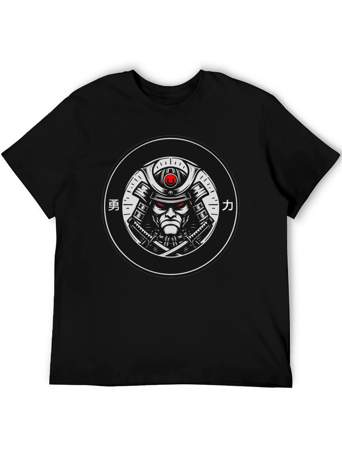 Samurai Graphic Black T-Shirt