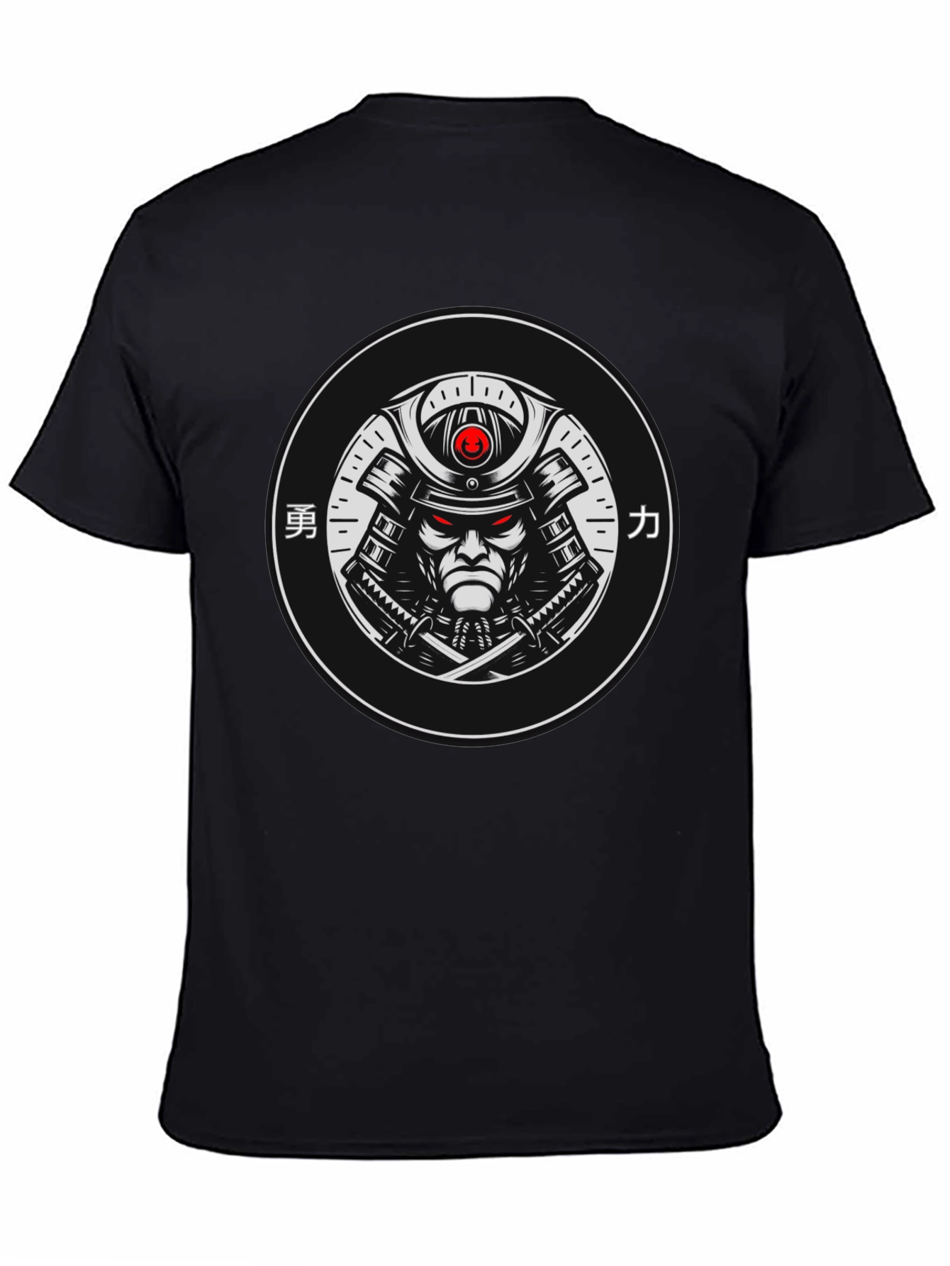 Samurai Graphic Black T-Shirt