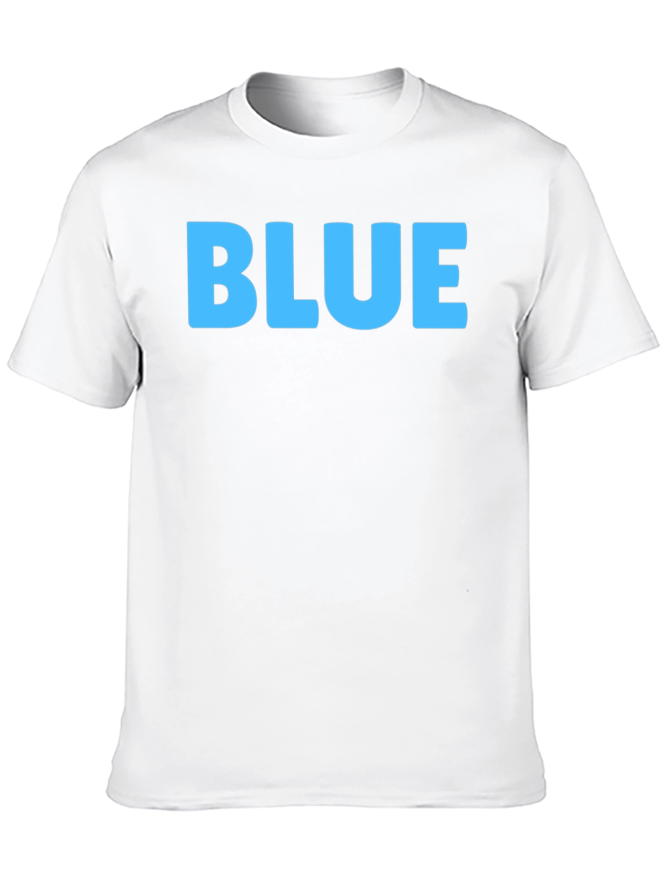 Bold BLUE Graphic Tee - Casual Comfort
