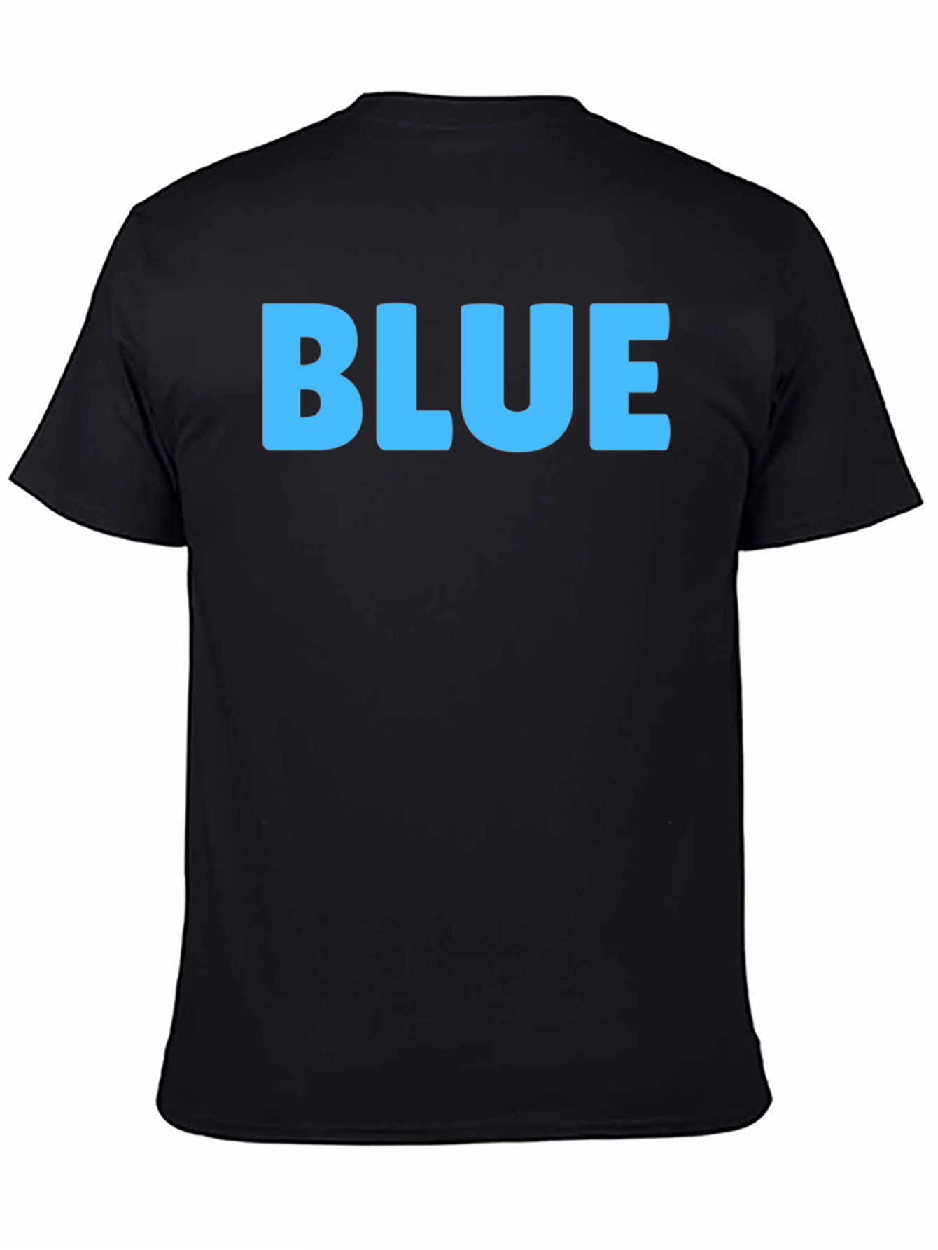 Bold BLUE Graphic Tee - Casual Comfort