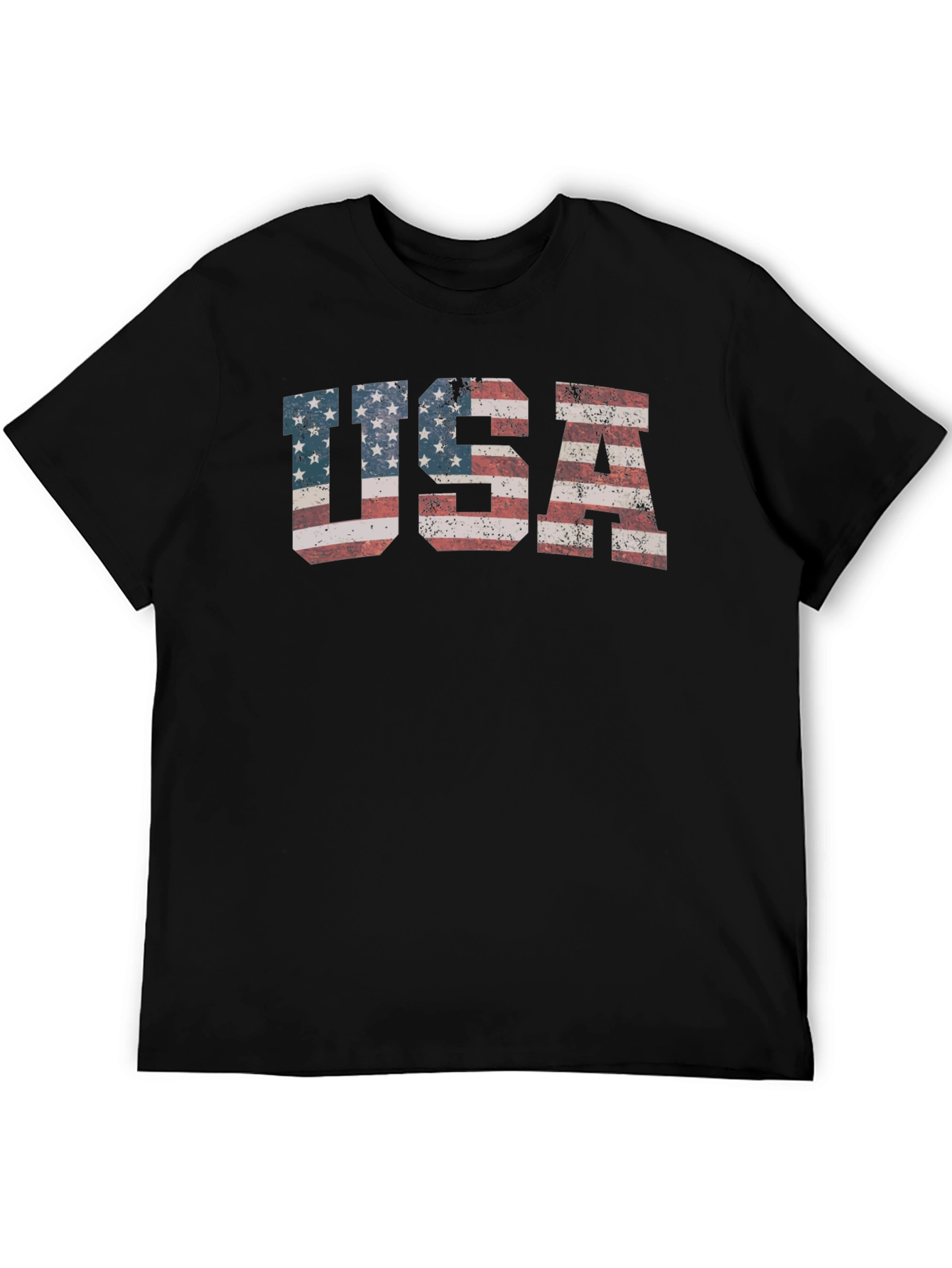 USA Flag Graphic T-Shirt