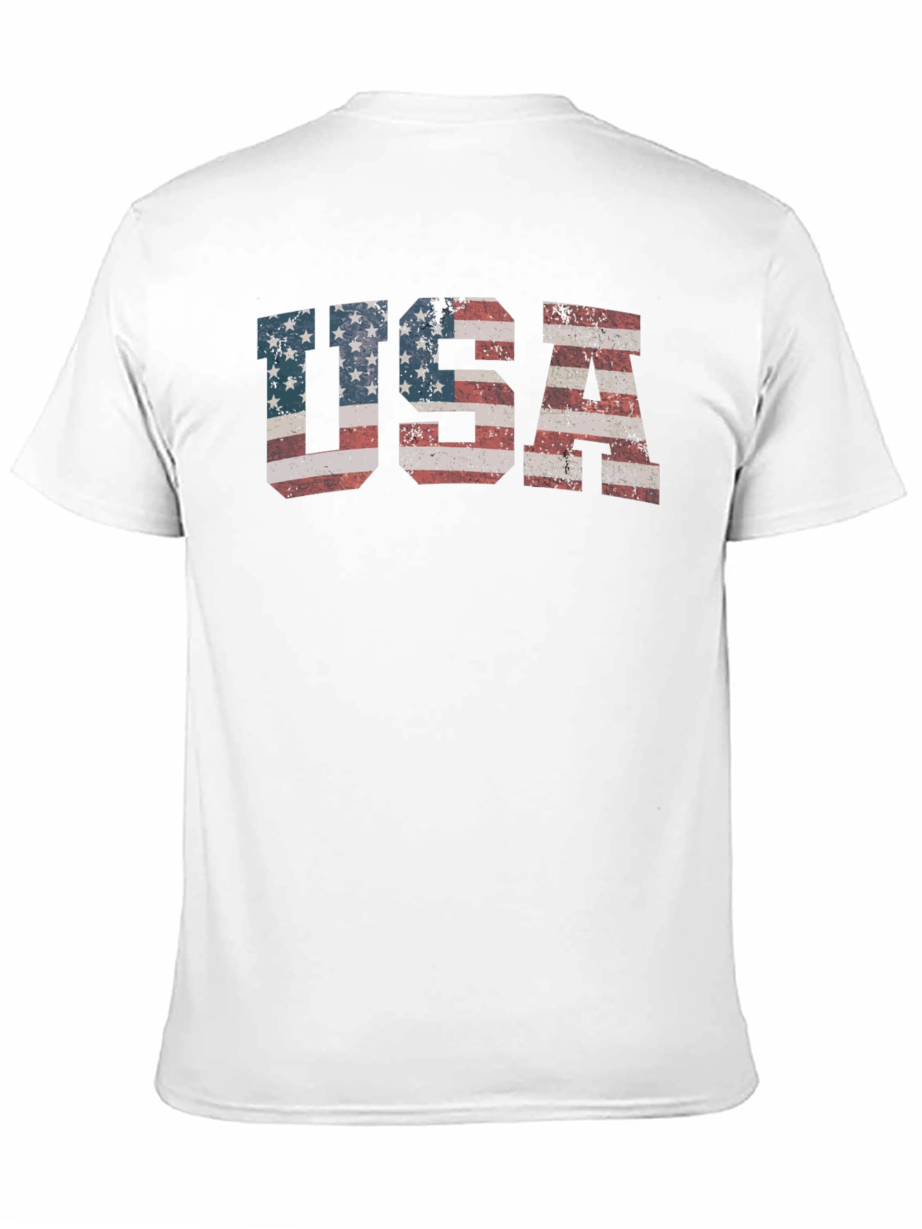 USA Flag Graphic T-Shirt