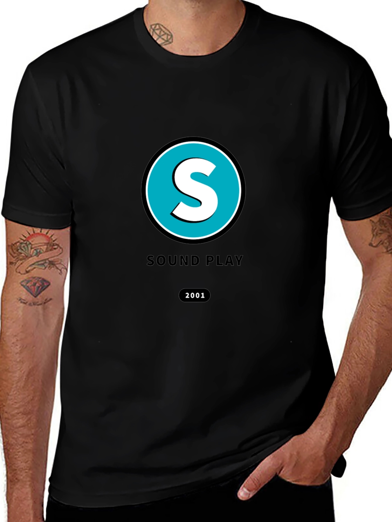 Sound Play 2001 Black T-Shirt