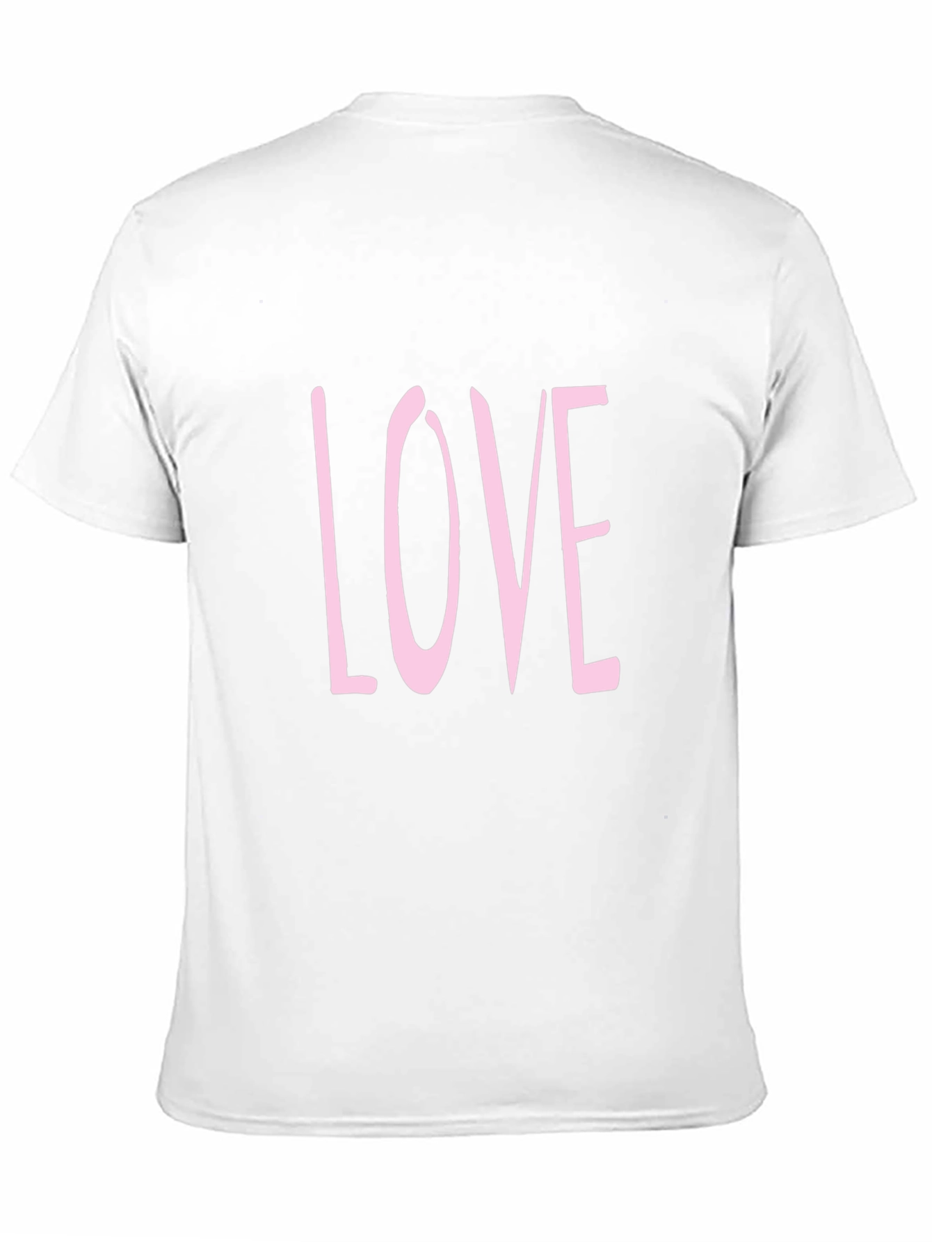 Mens Black LOVE Graphic Tee