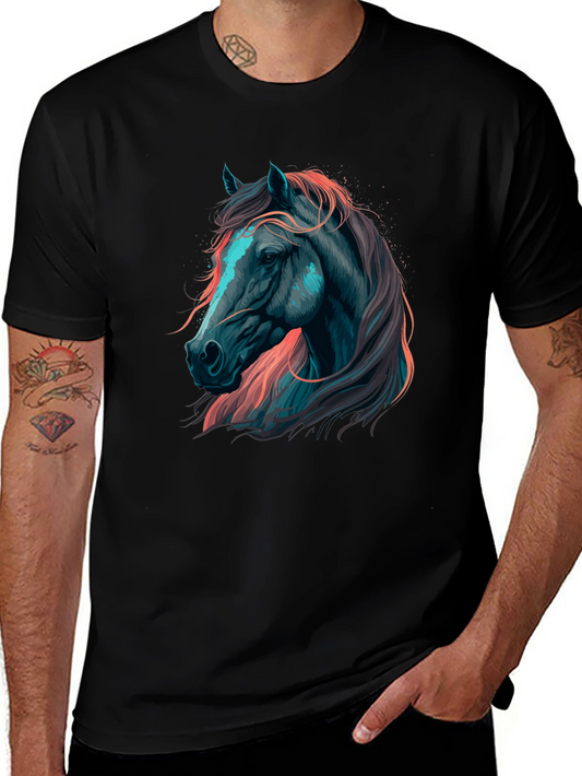 Black Horse Graphic Tee