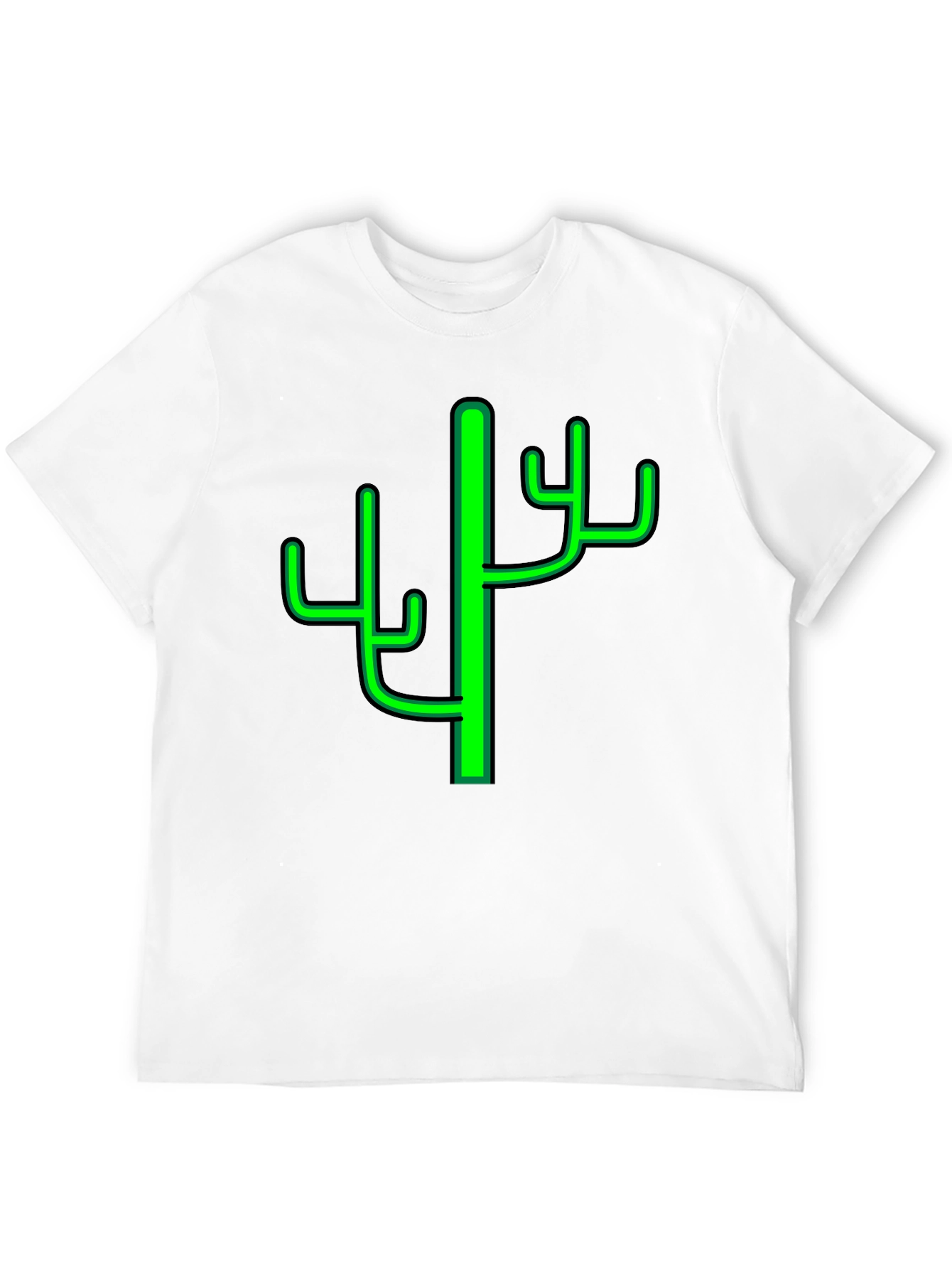 Cactus Graphic Tee - Trendy Desert Style