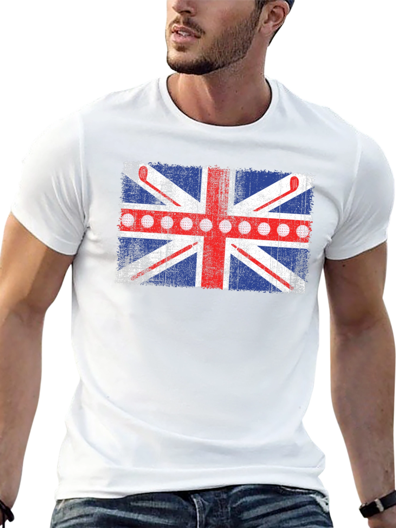 Union Jack Golf T-Shirt