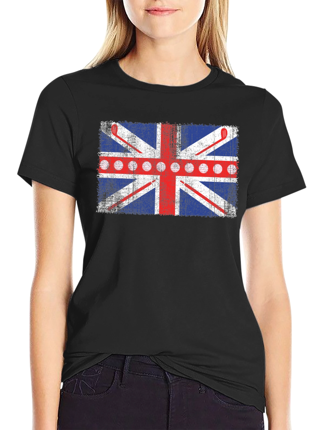 Union Jack Golf T-Shirt