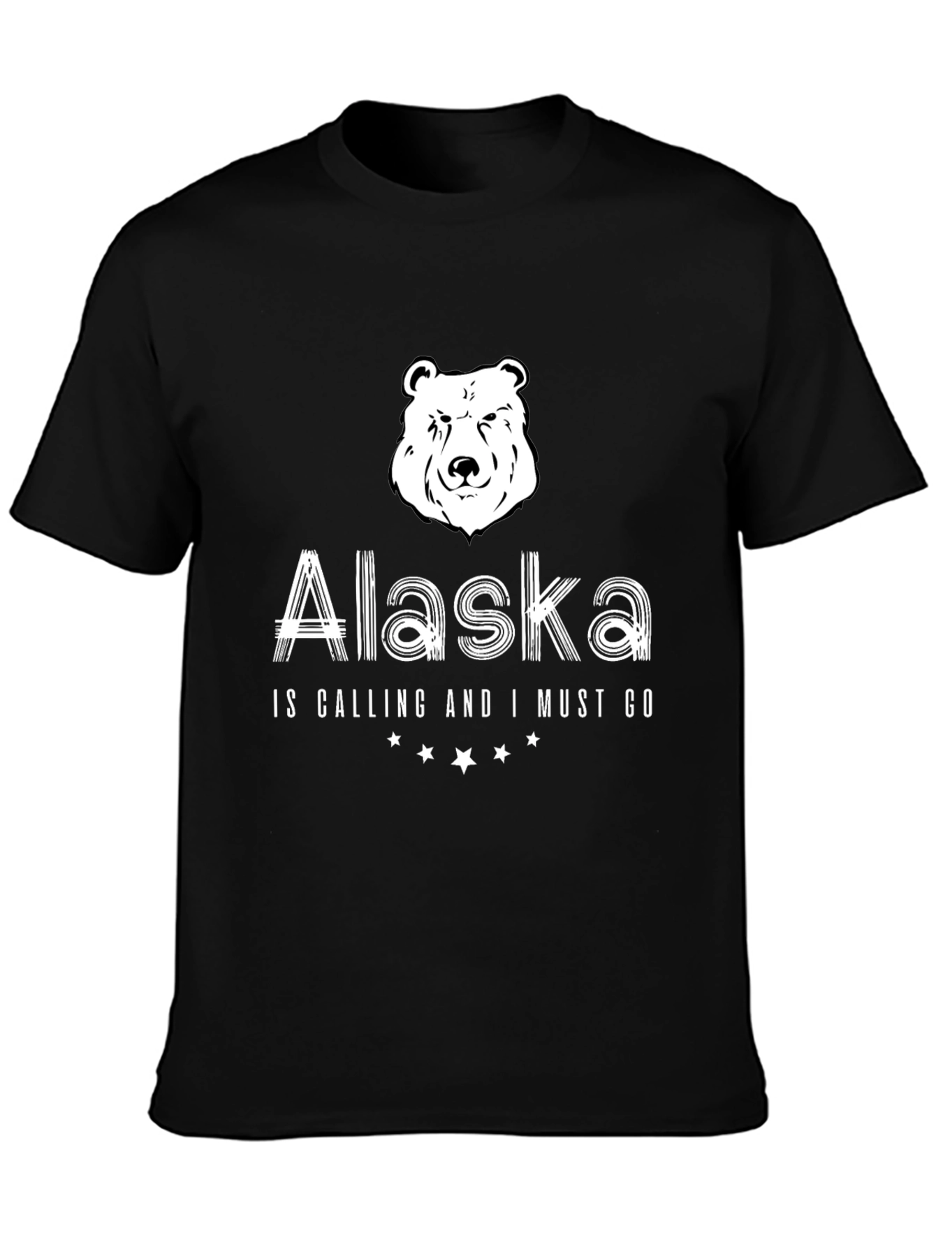 Alaska Calling Bear T-Shirt - Unisex Graphic Tee