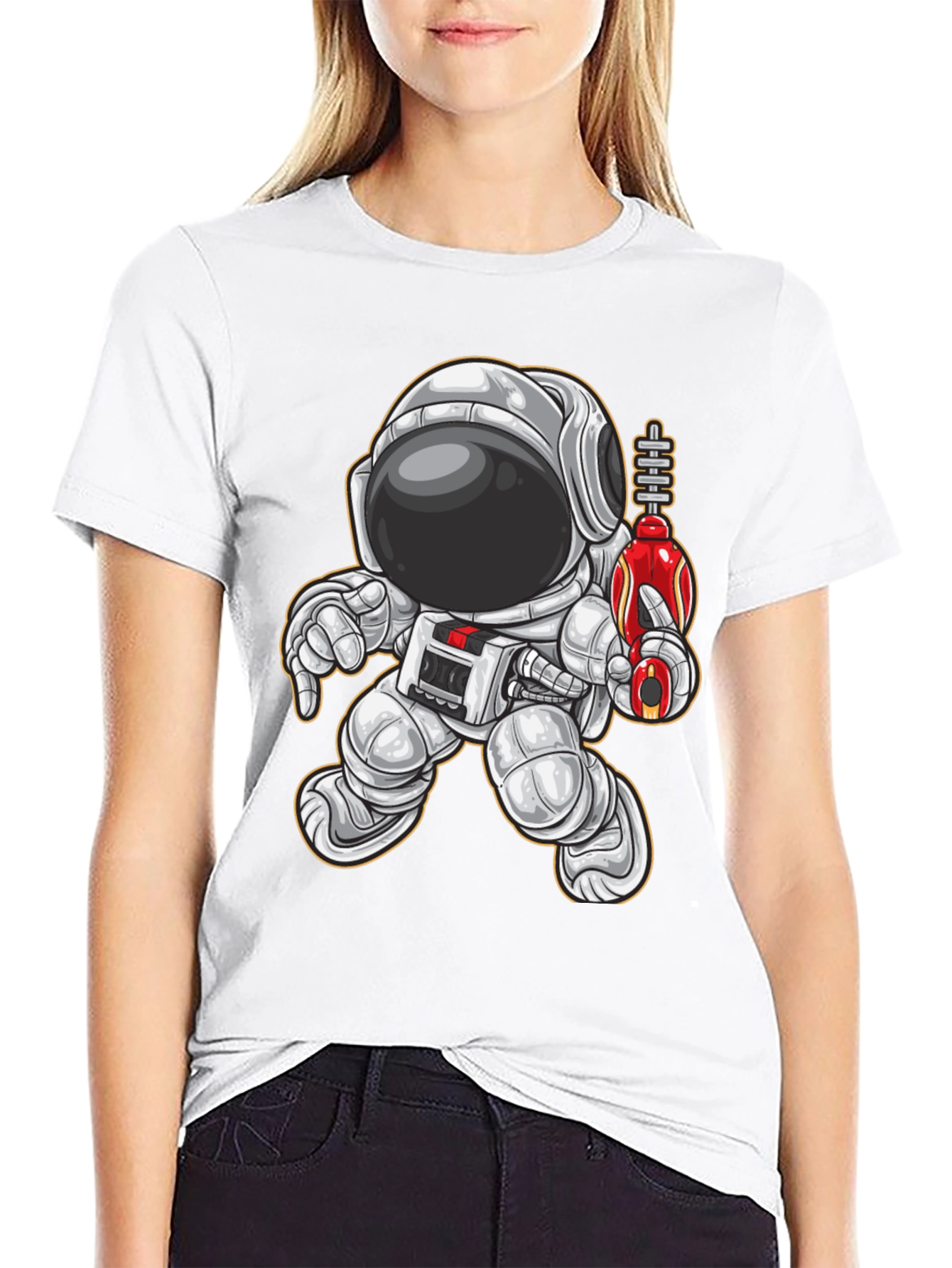 Astronaut Graphic Tee - Space Explorer T-Shirt