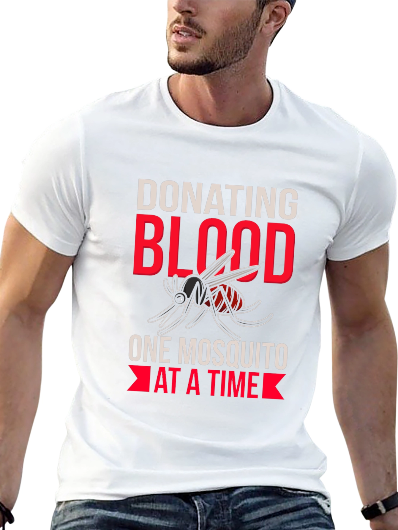 Donating Blood One Mosquito At A Time T-Shirt