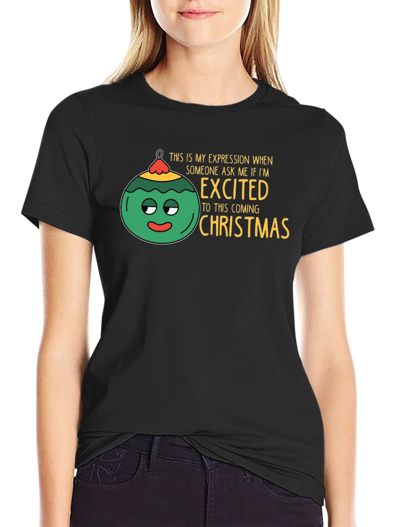 Excited for Christmas Graphic T-Shirt