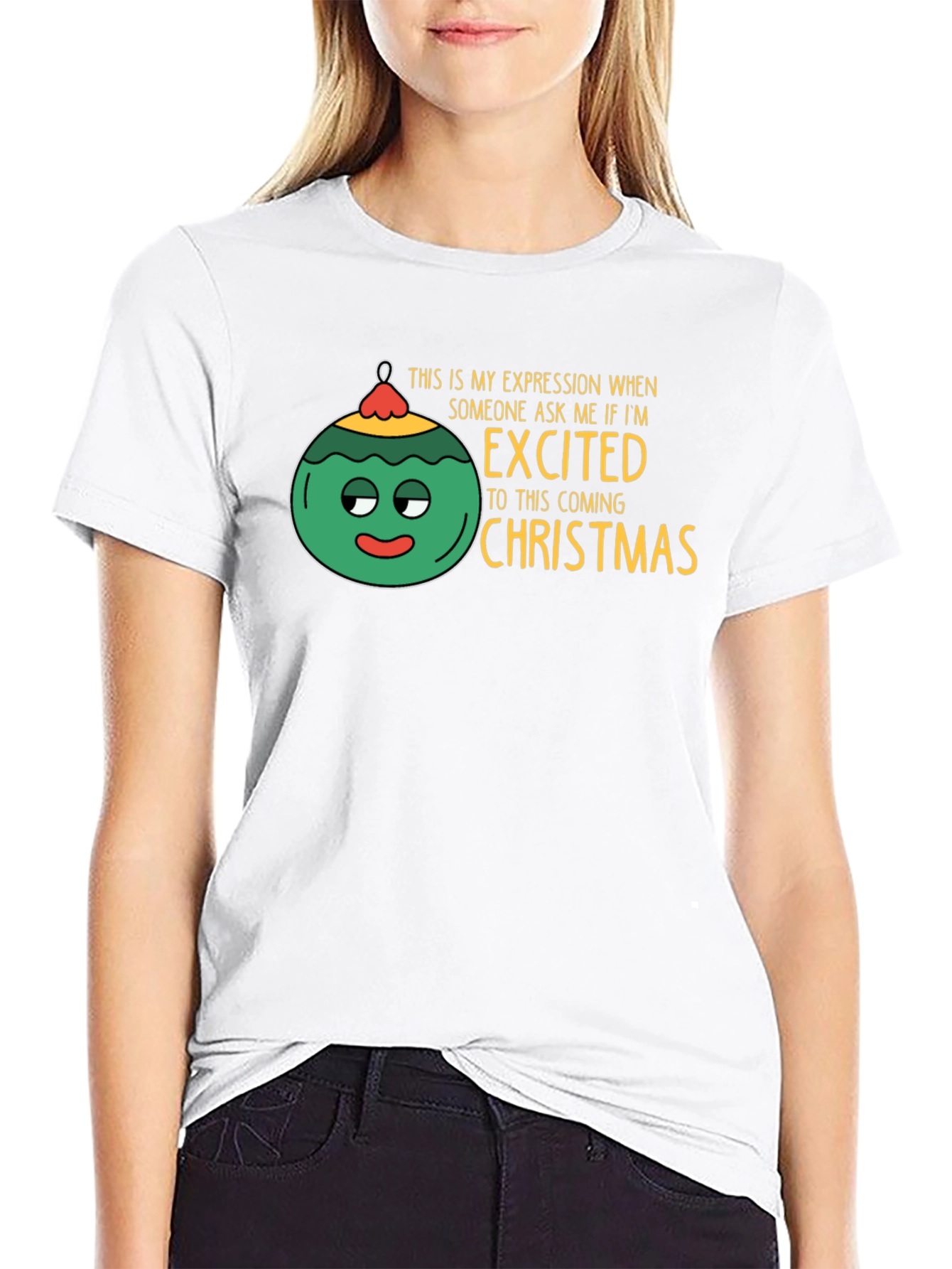 Excited for Christmas Graphic T-Shirt