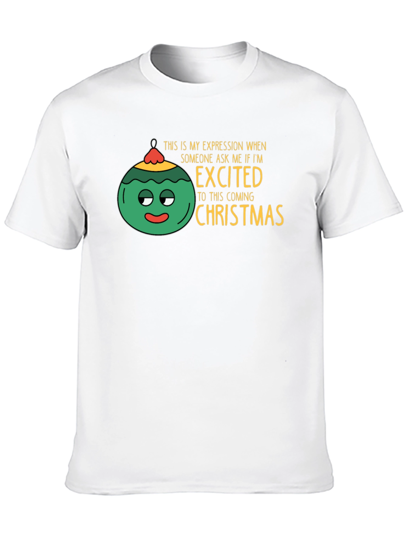 Excited for Christmas Graphic T-Shirt