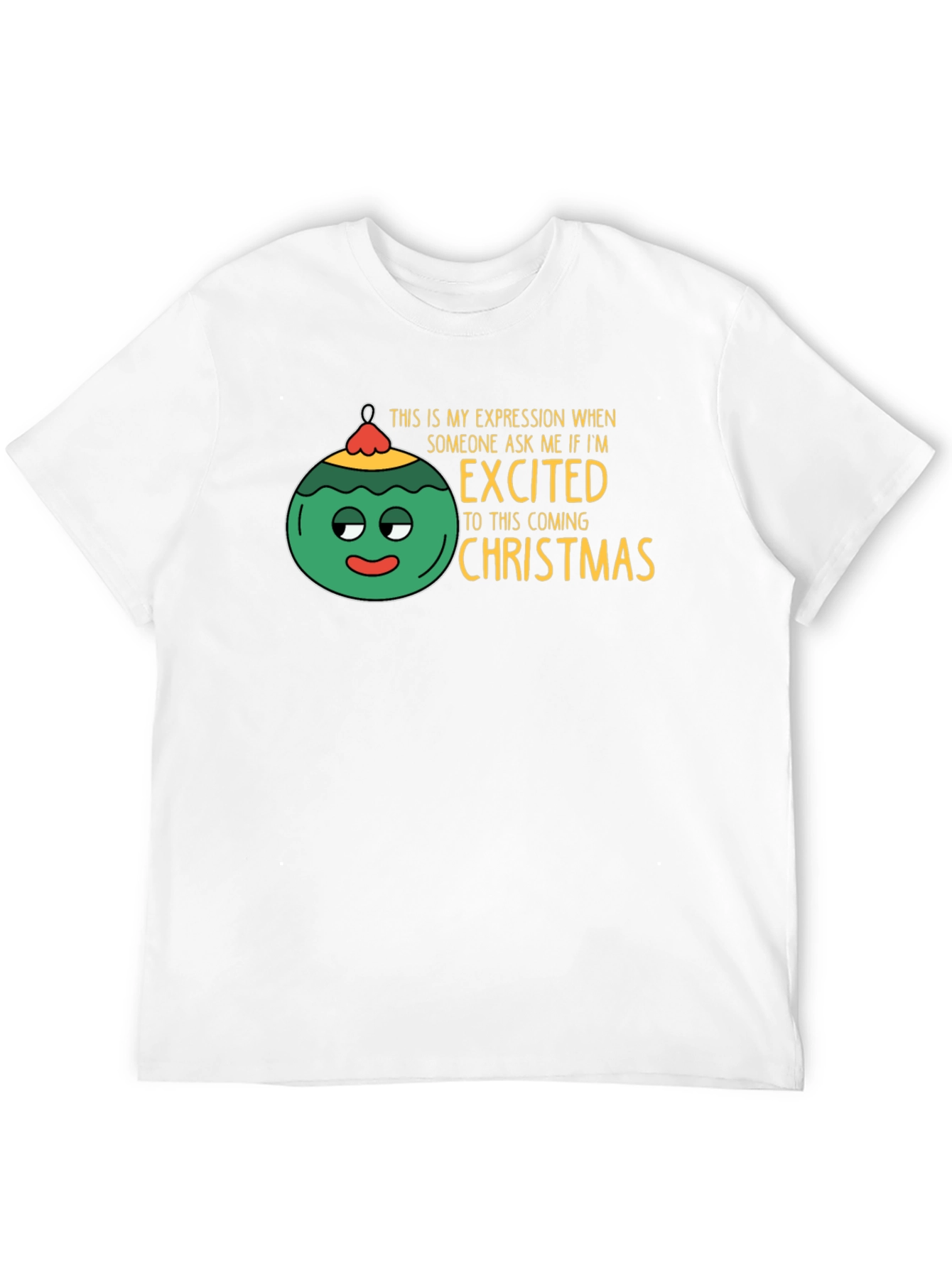 Excited for Christmas Graphic T-Shirt