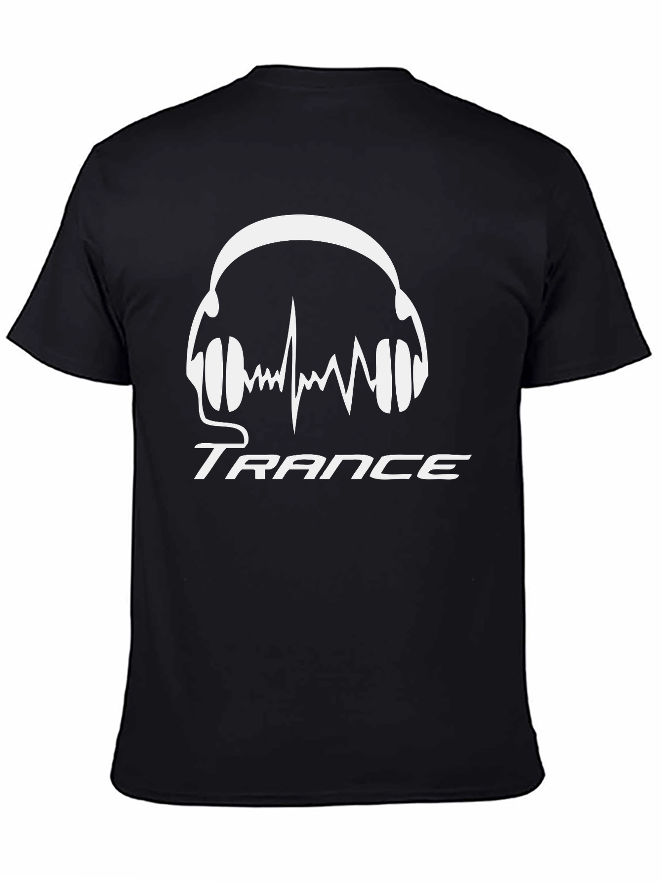 Trance Music T-Shirt - DJ Headphones Graphic Tee