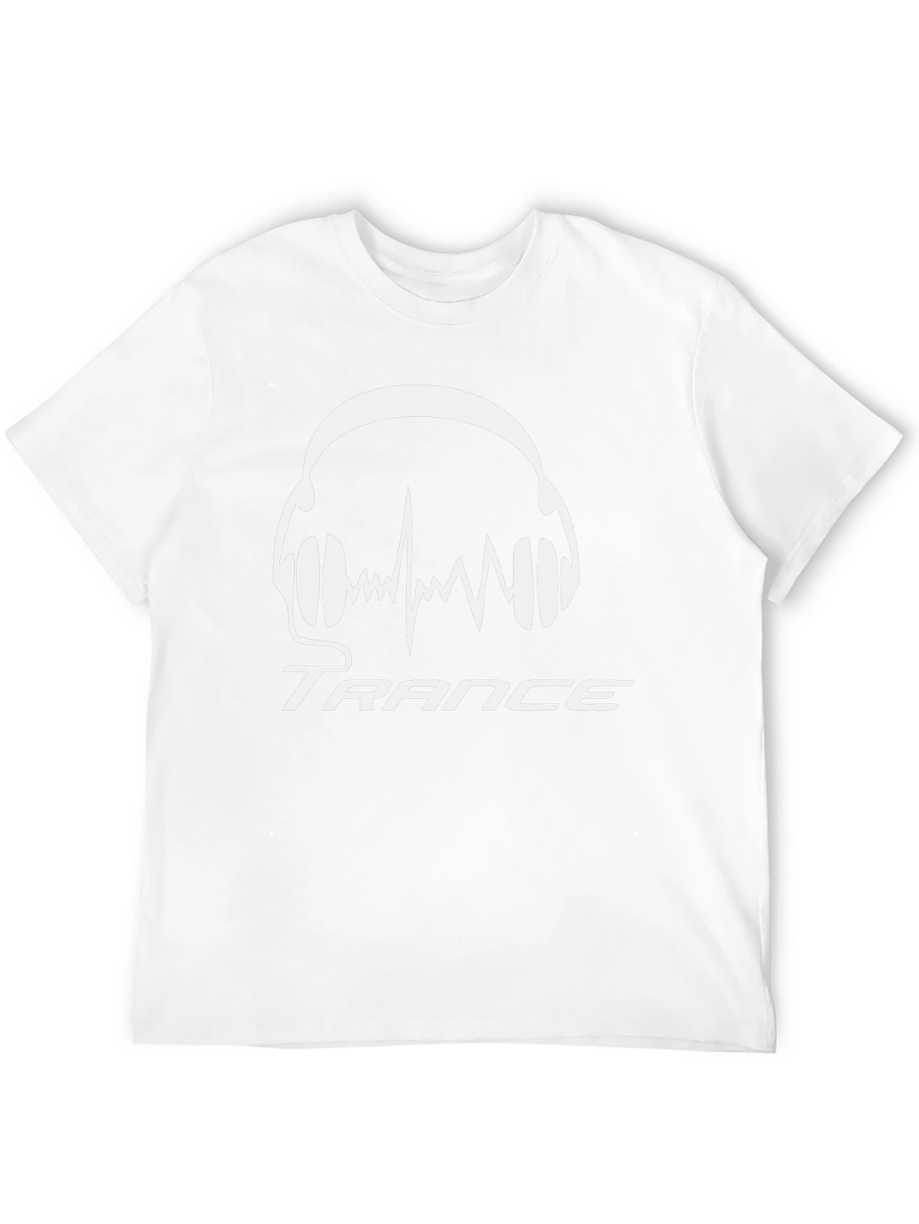 Trance Music T-Shirt - DJ Headphones Graphic Tee