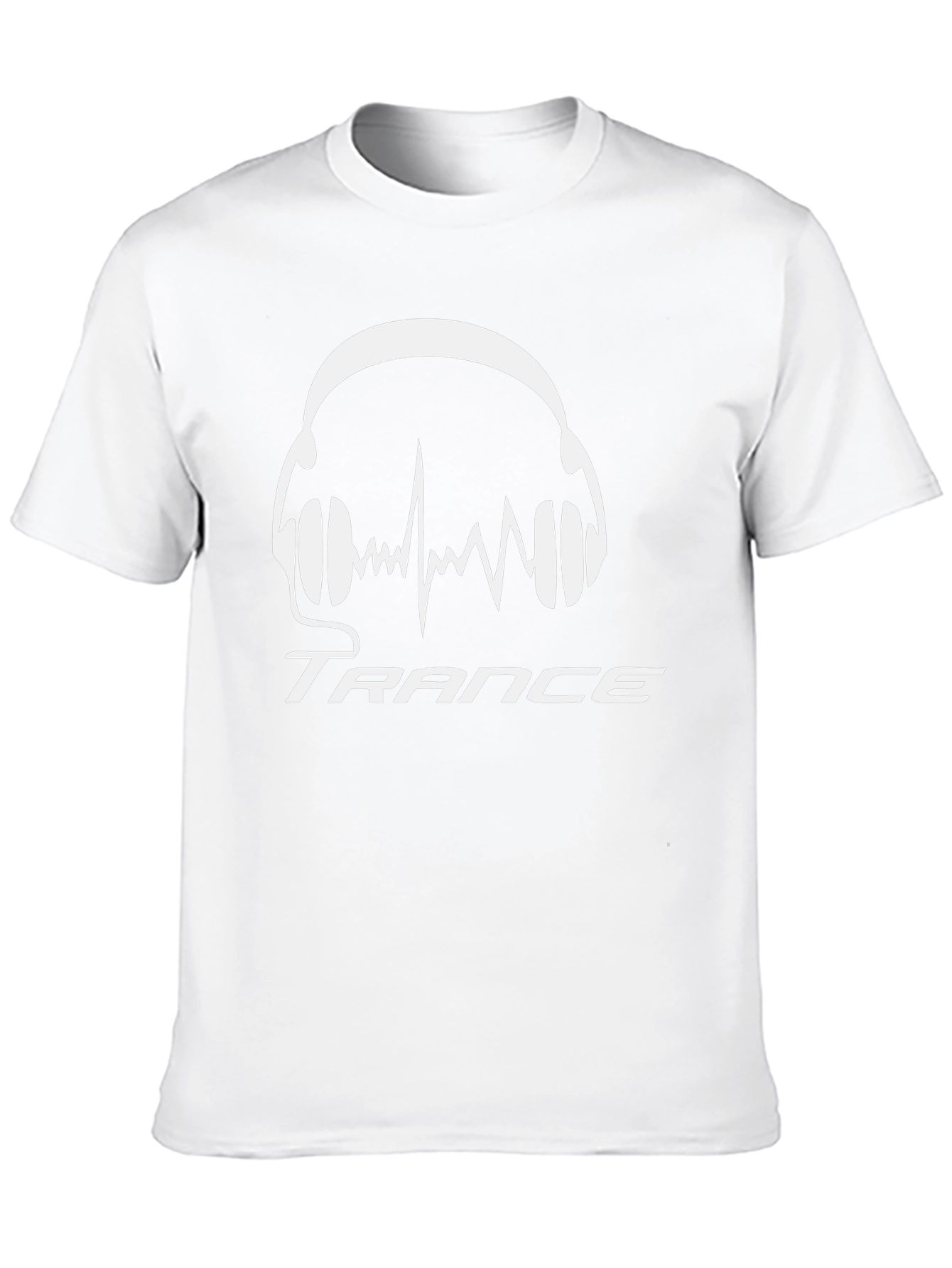 Trance Music T-Shirt - DJ Headphones Graphic Tee