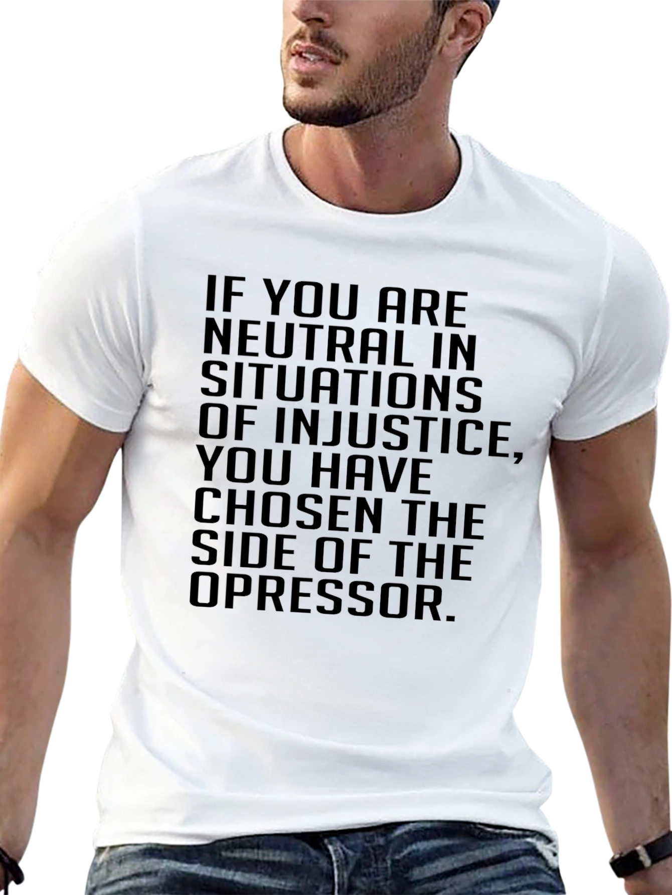 Neutrality T-Shirt - Social Justice Statement Tee