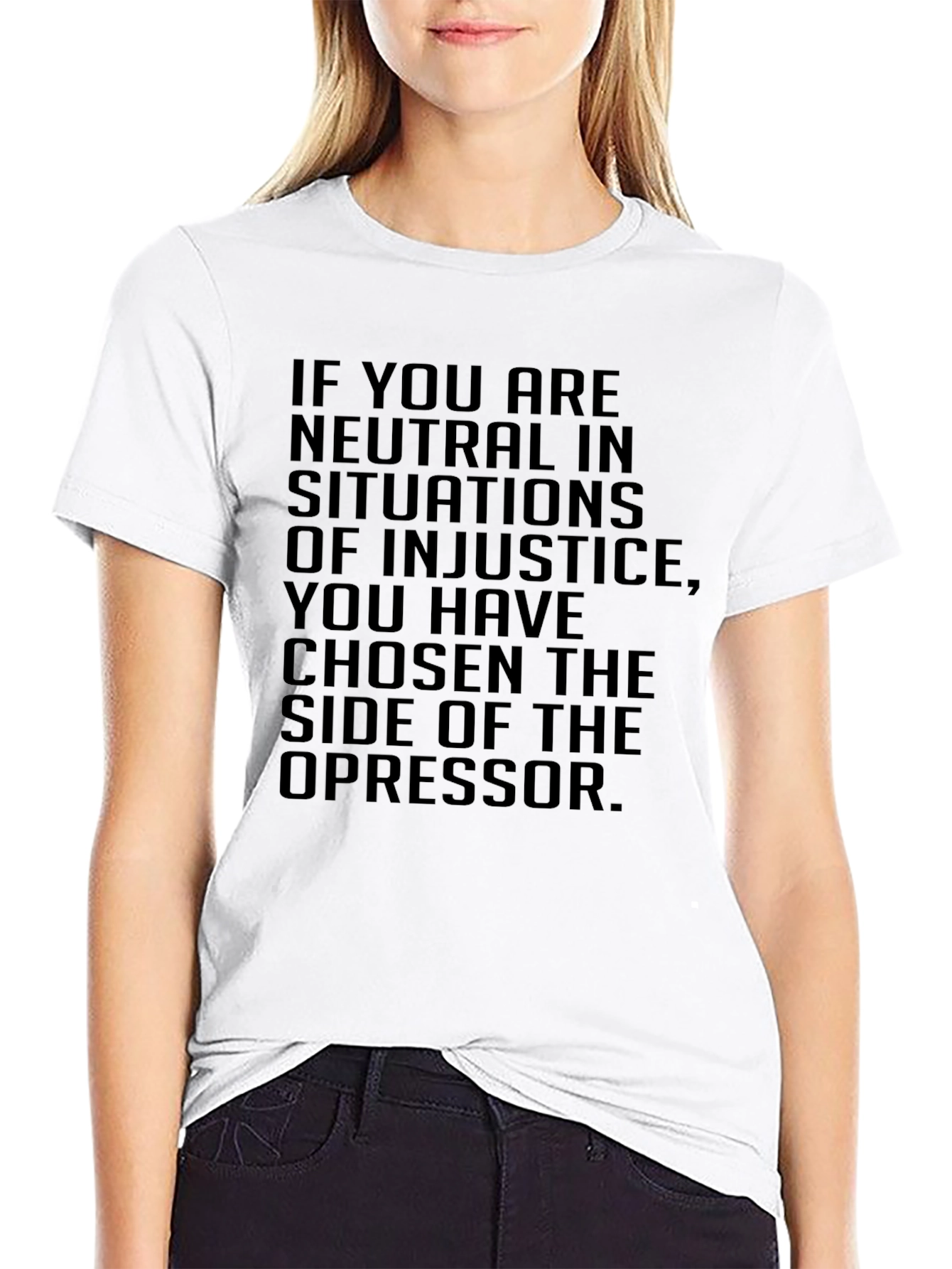 Neutrality T-Shirt - Social Justice Statement Tee