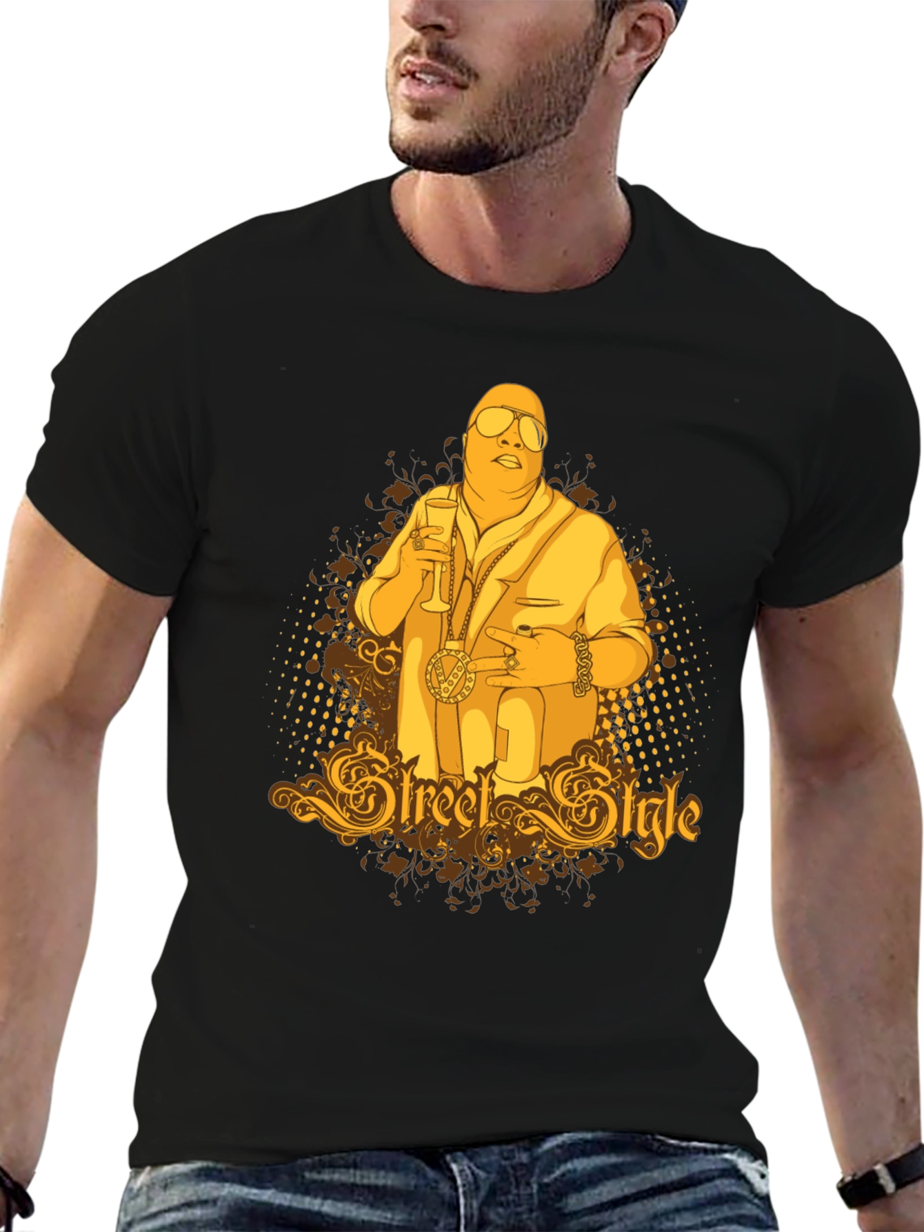 Street Style Graphic Tee - Bold Fashion Statement
