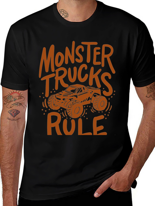 Monster Truck Graphic Tee - Rule The Road!