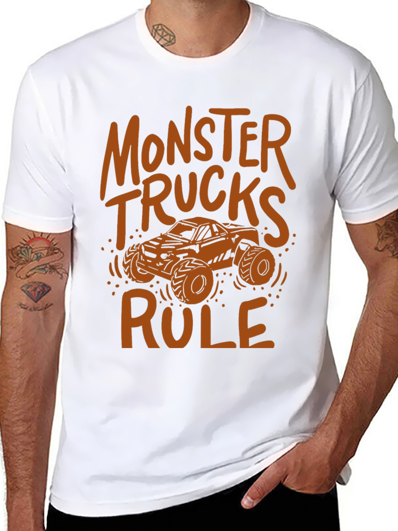 Monster Truck Graphic Tee - Rule The Road!