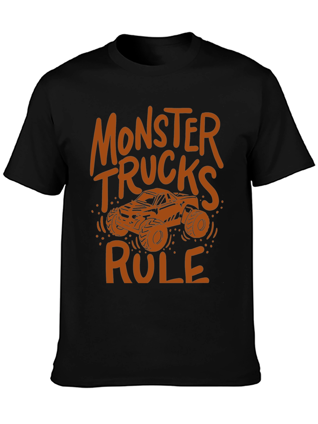 Monster Truck Graphic Tee - Rule The Road!