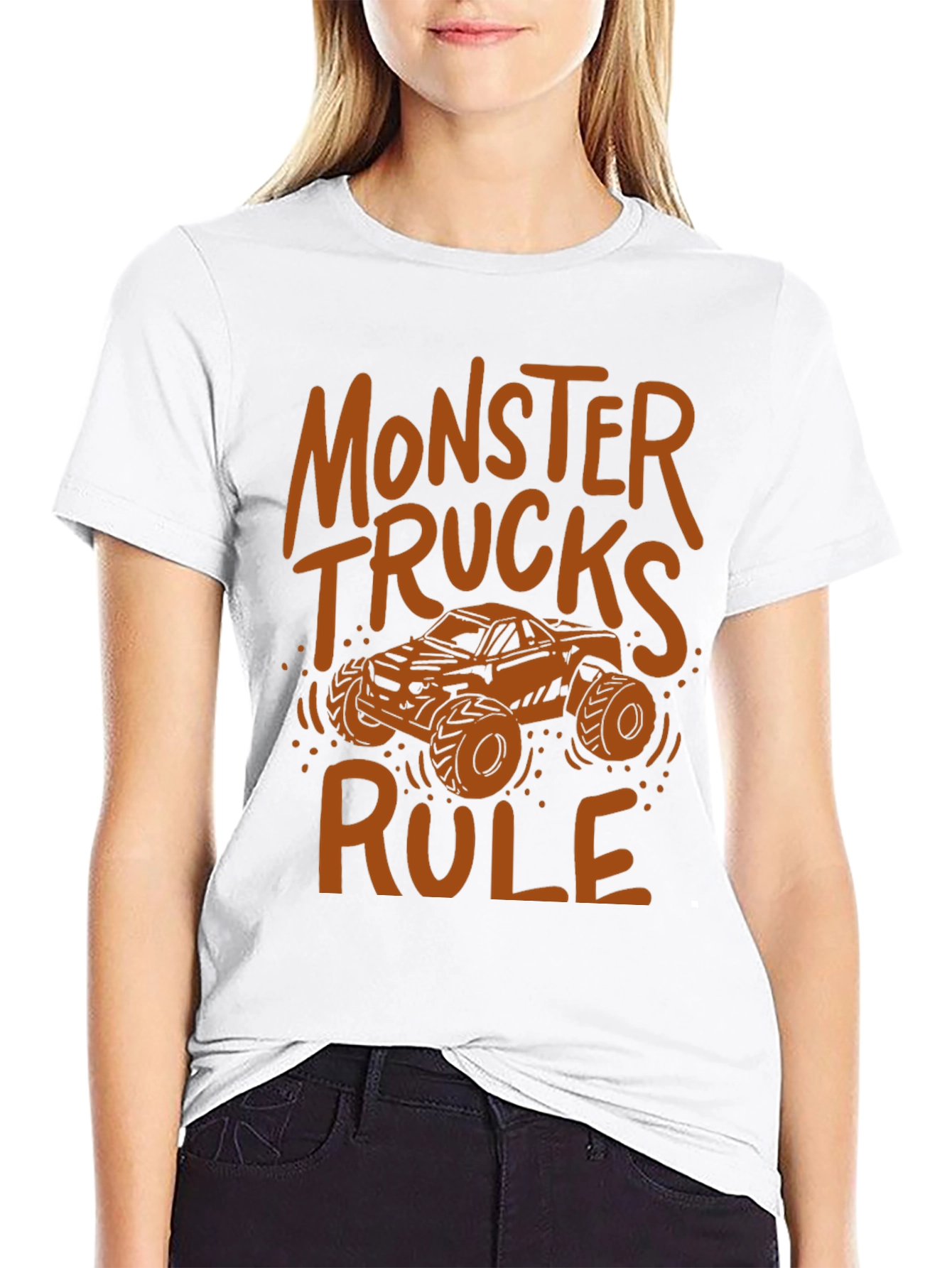 Monster Truck Graphic Tee - Rule The Road!