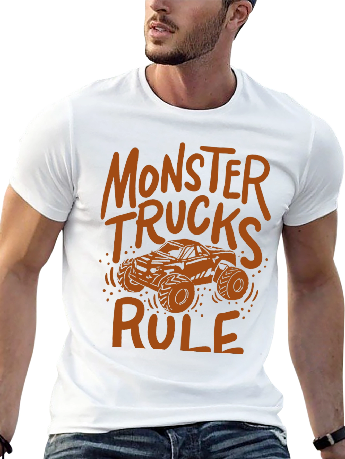 Monster Truck Graphic Tee - Rule The Road!